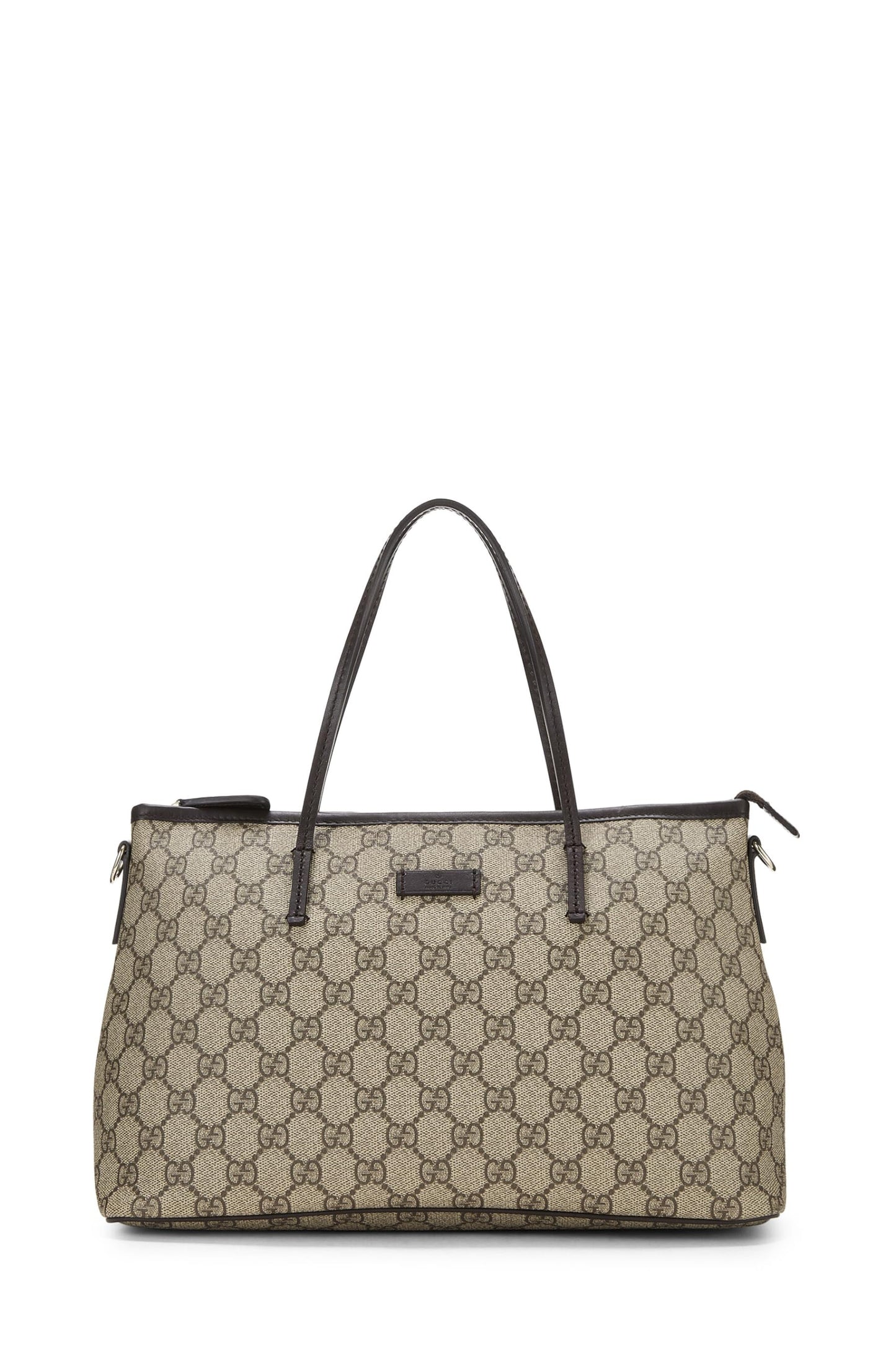 Gucci, Original GG Supreme Canvas Zip Tote, Brown