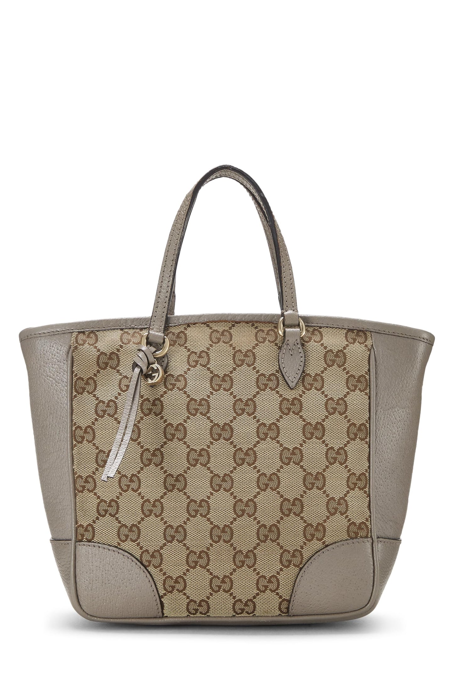 Gucci, Grey Original GG Canvas Bree Tote Small, Grey