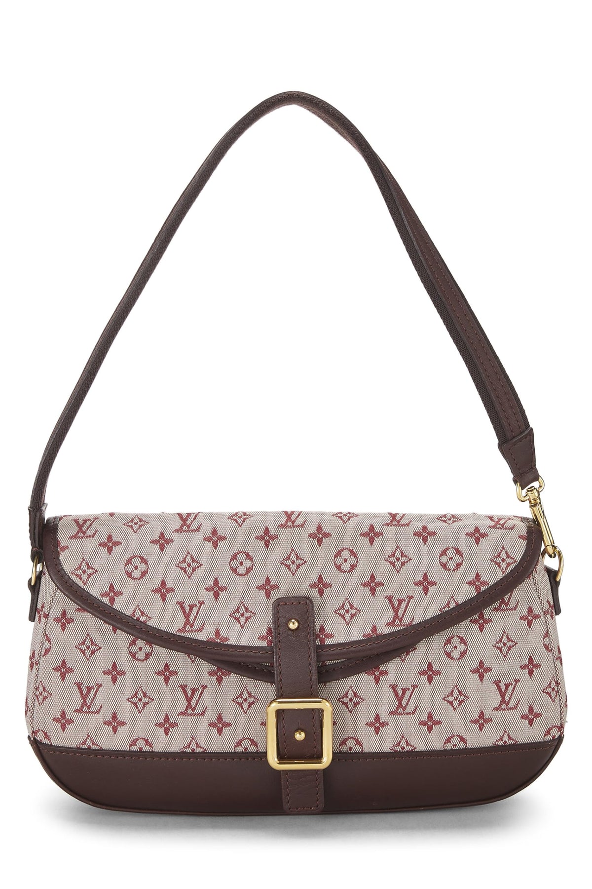 Louis Vuitton,  Burgundy Monogram Mini Lin Marjorie, Burgundy