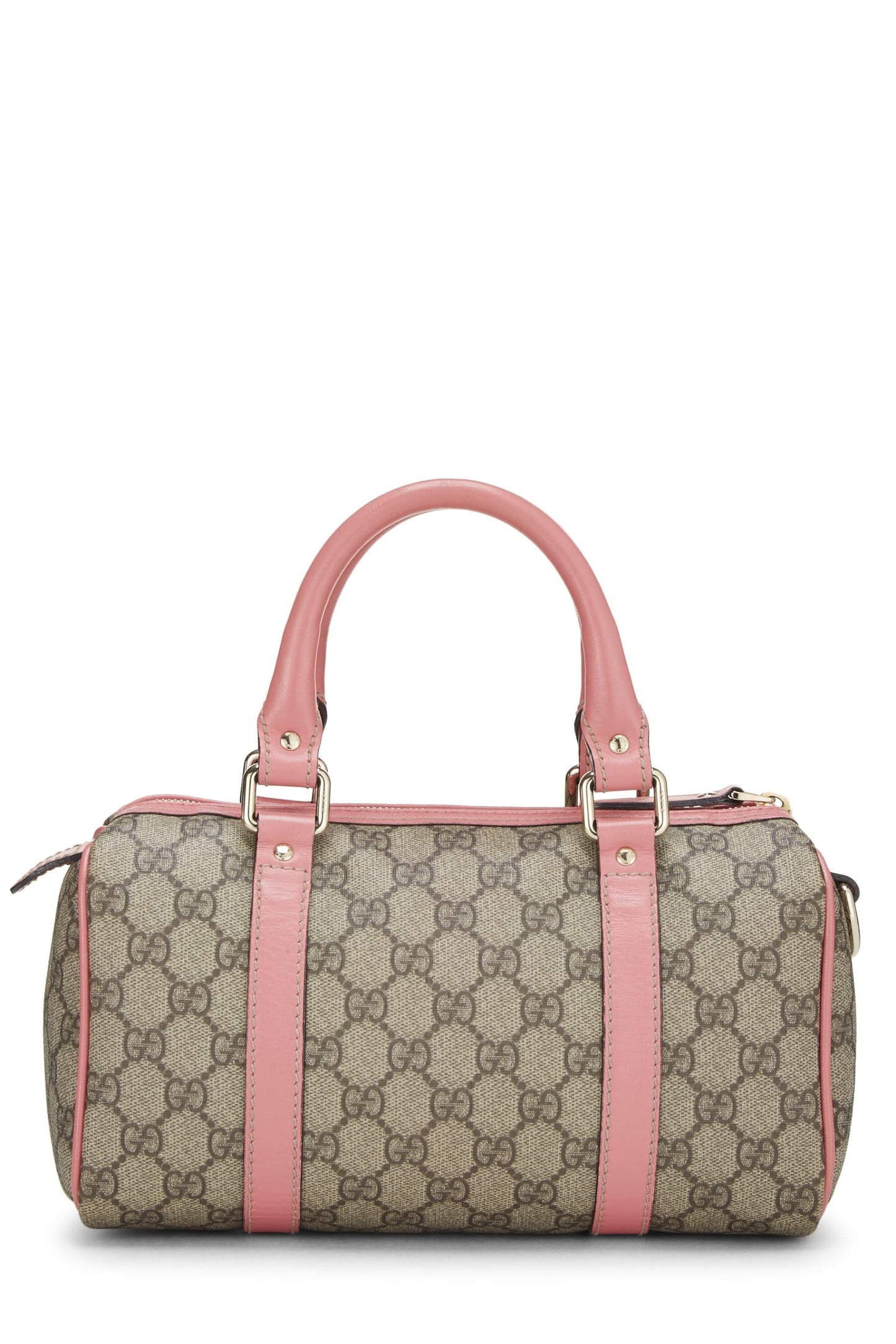 Gucci, Pink Original GG Supreme Canvas Joy Boston Bag, Pink