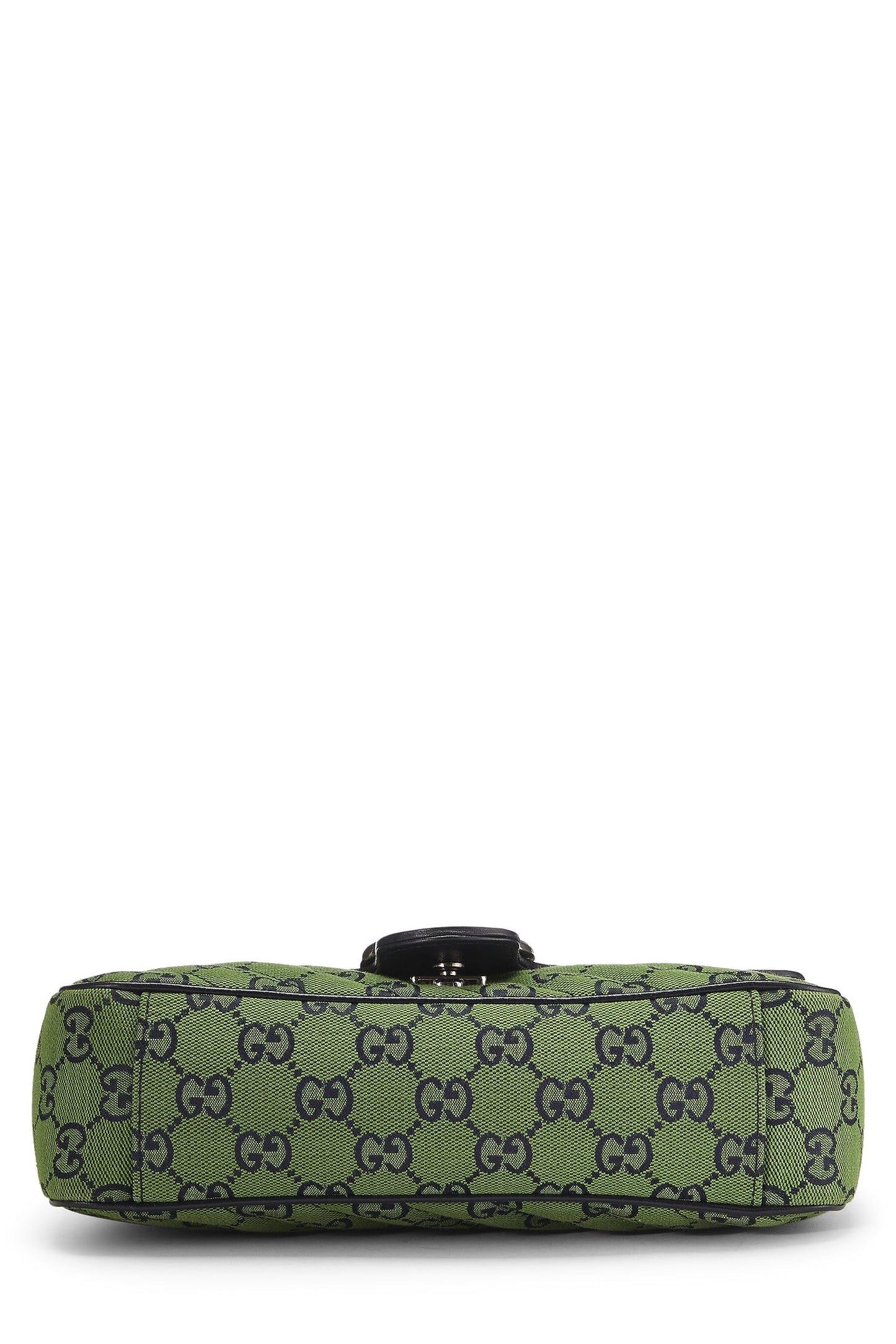 Gucci, Green Original GG Canvas Marmont Shoulder Bag Small, Green