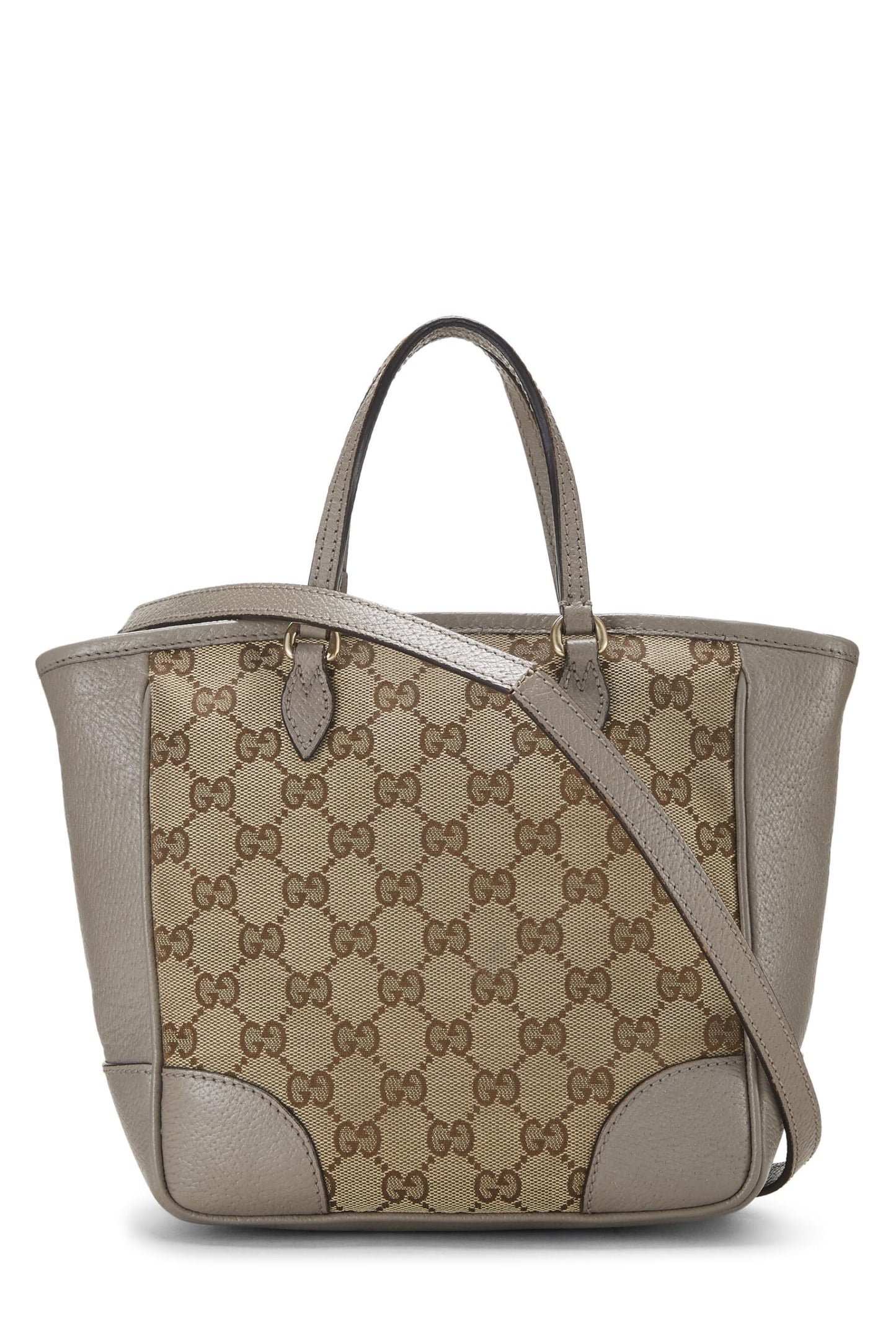 Gucci, Grey Original GG Canvas Bree Tote Small, Grey