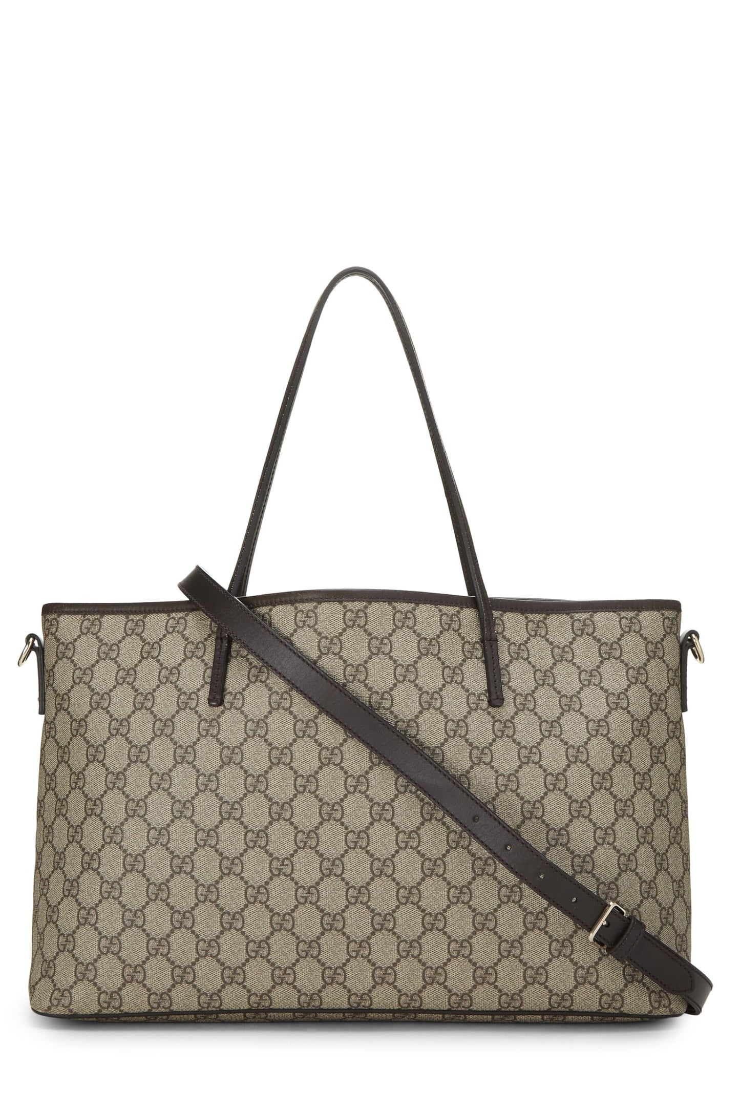 Gucci, Original GG Supreme Canvas Zip Tote, Brown