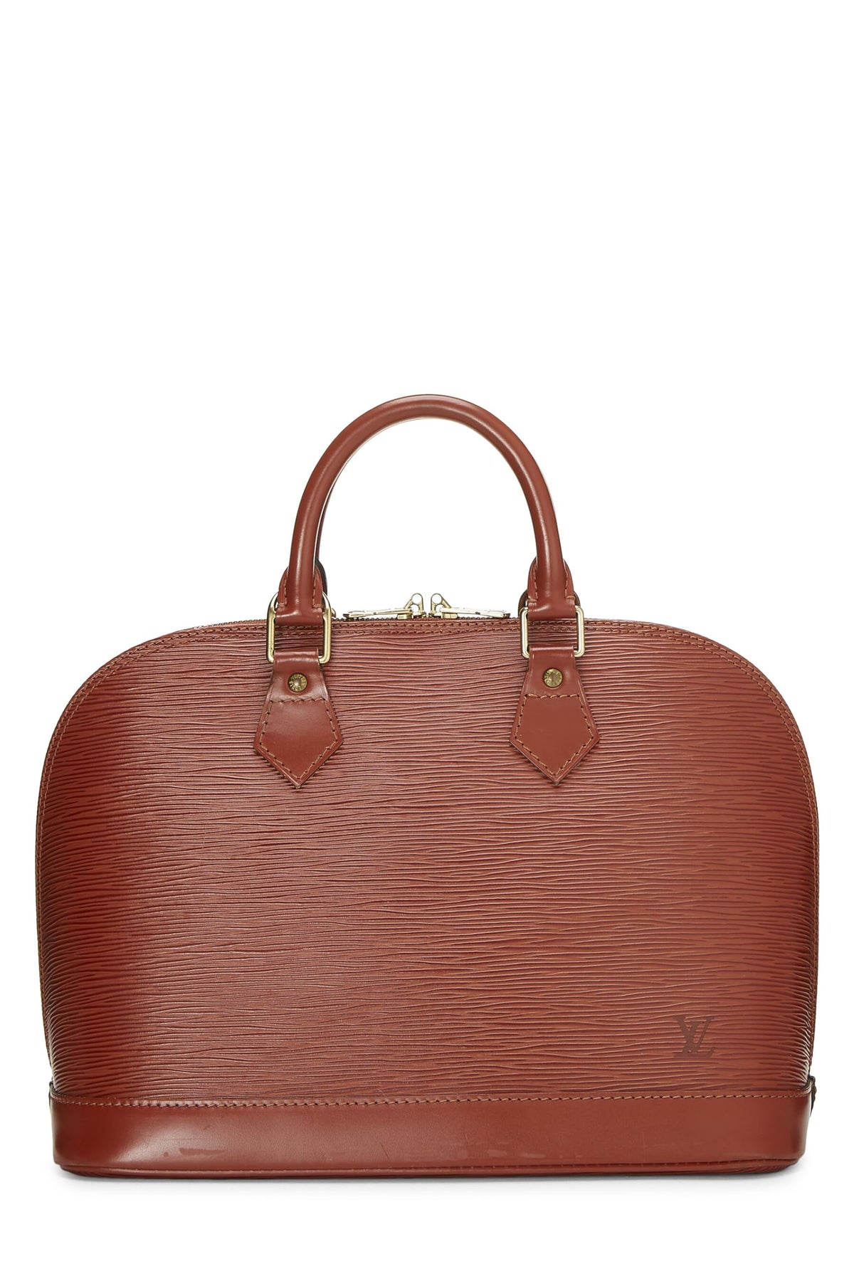 Louis Vuitton,  Cipango Gold Epi Alma PM, Brown