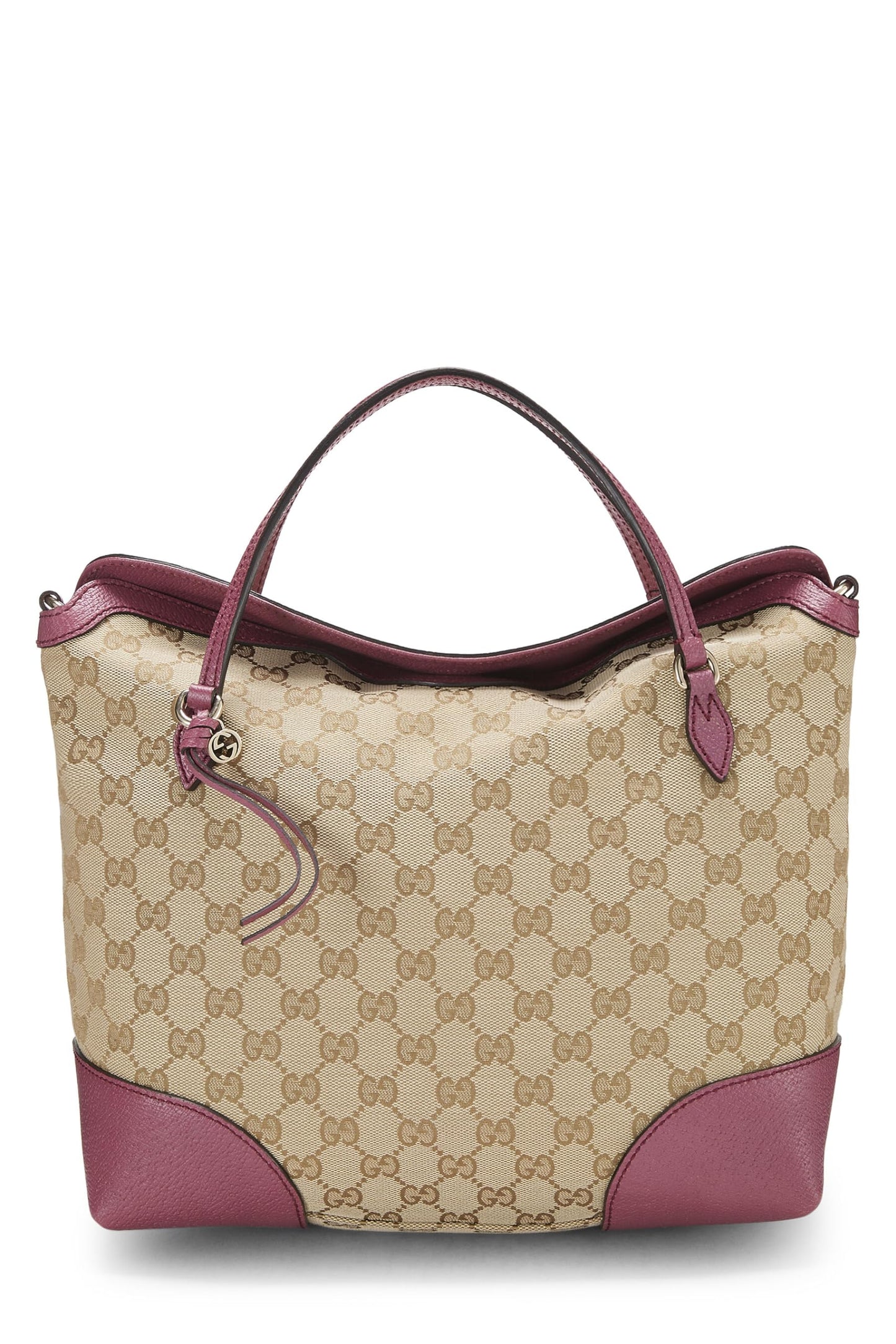 Gucci, Pink Original GG Canvas Bree Handbag, Pink