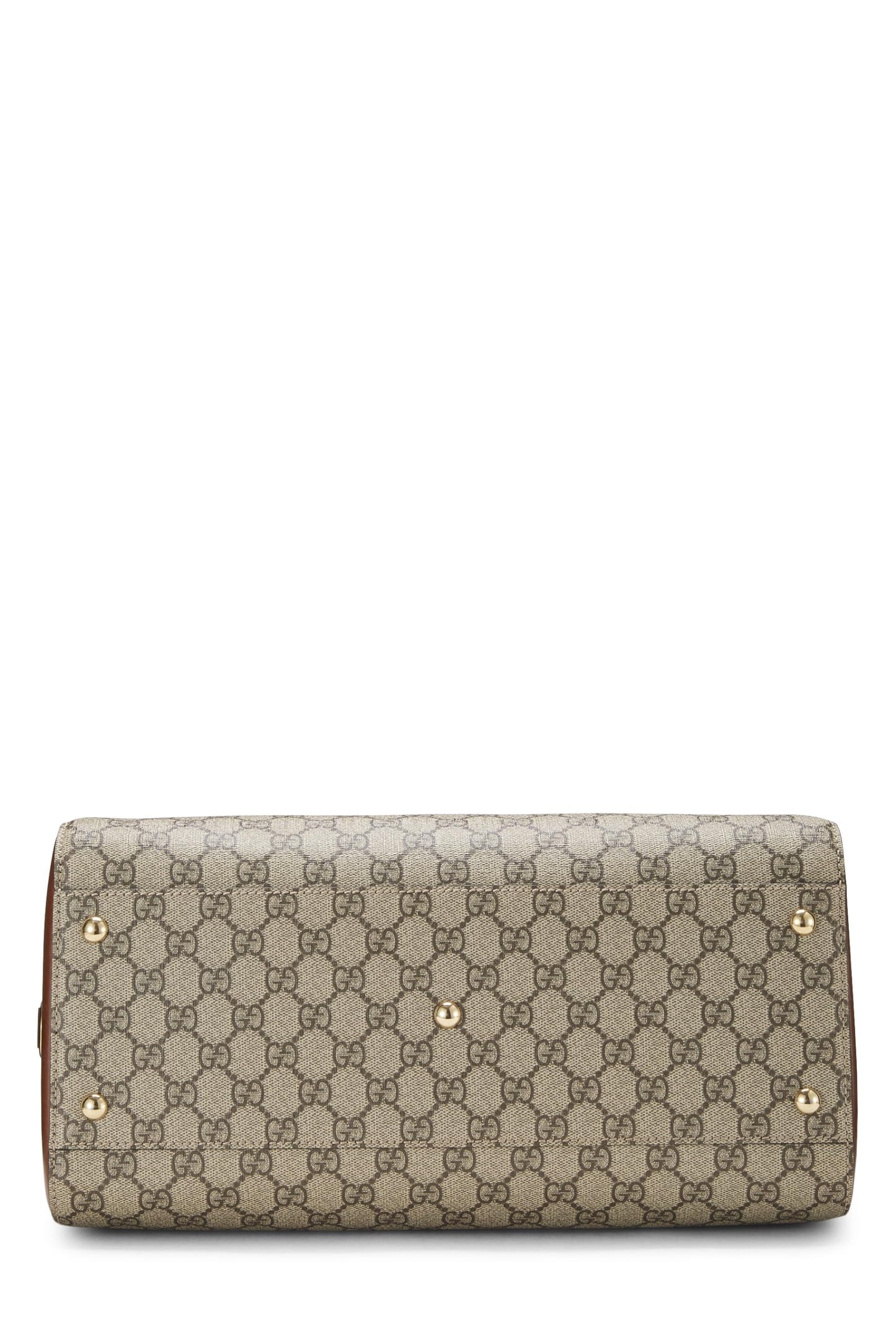 Gucci, Original GG Supreme Canvas Boston Handbag, Brown