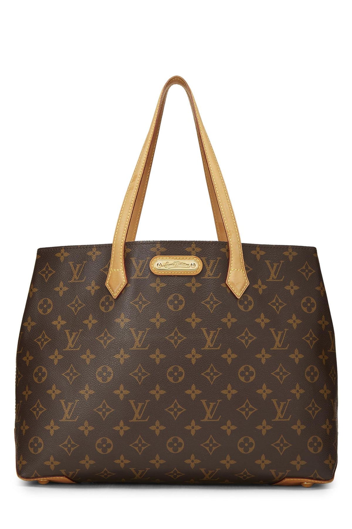 Louis Vuitton,  Monogram Canvas Wilshire MM, Brown