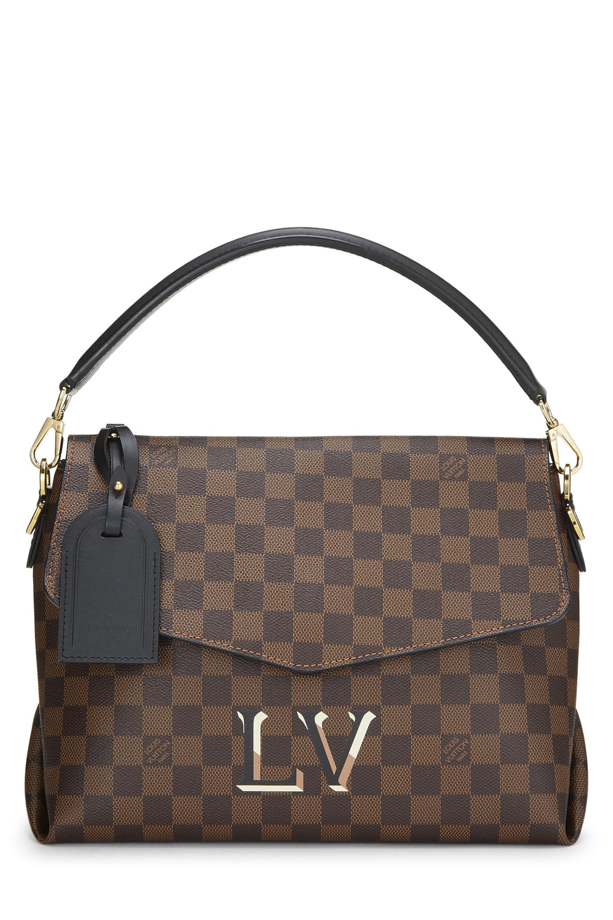 Louis Vuitton,  Damier Ebene Messenger Beaubourg MM, Black