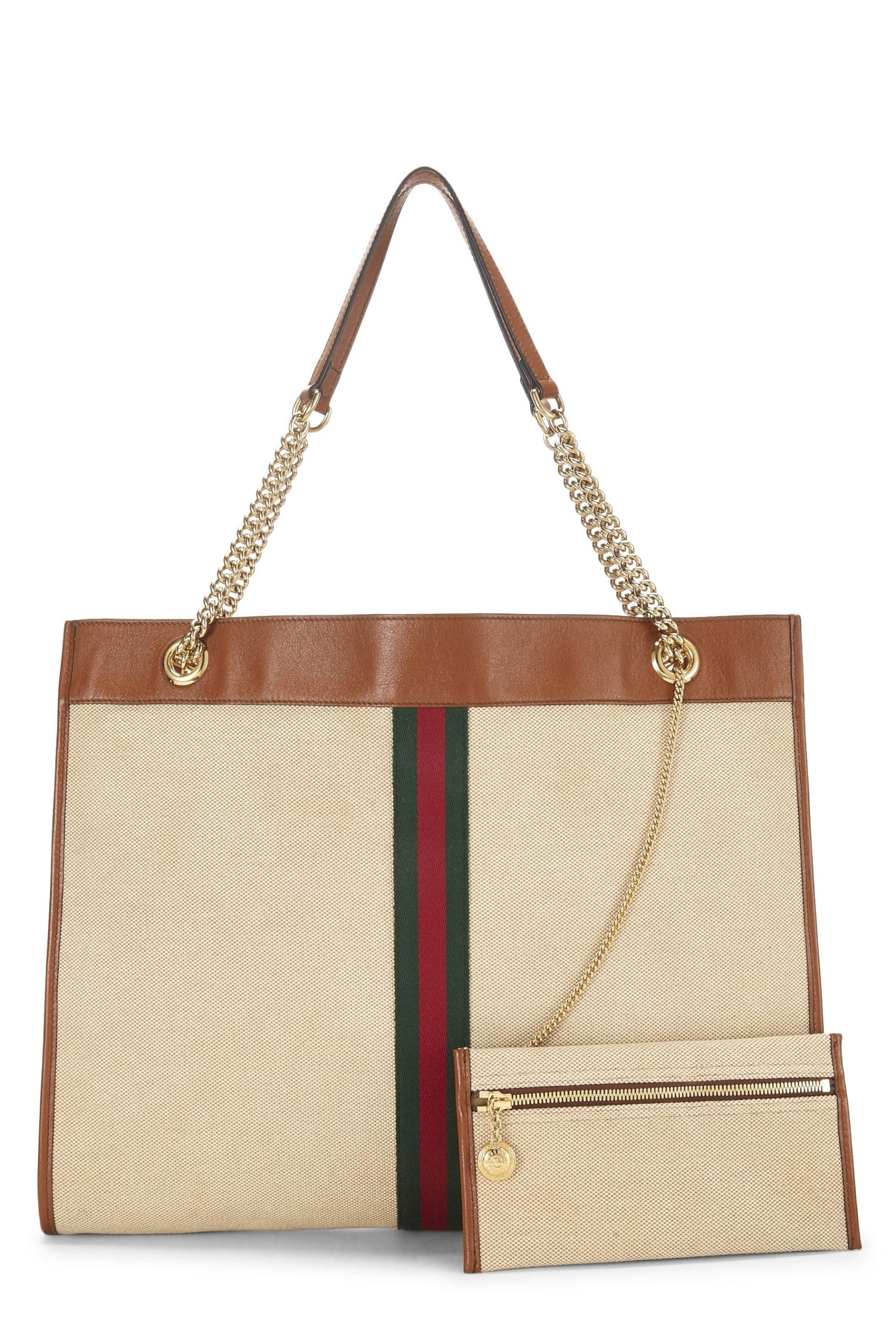 Gucci, Brown Original GG Supreme Canvas Rajah Tote Large, Brown