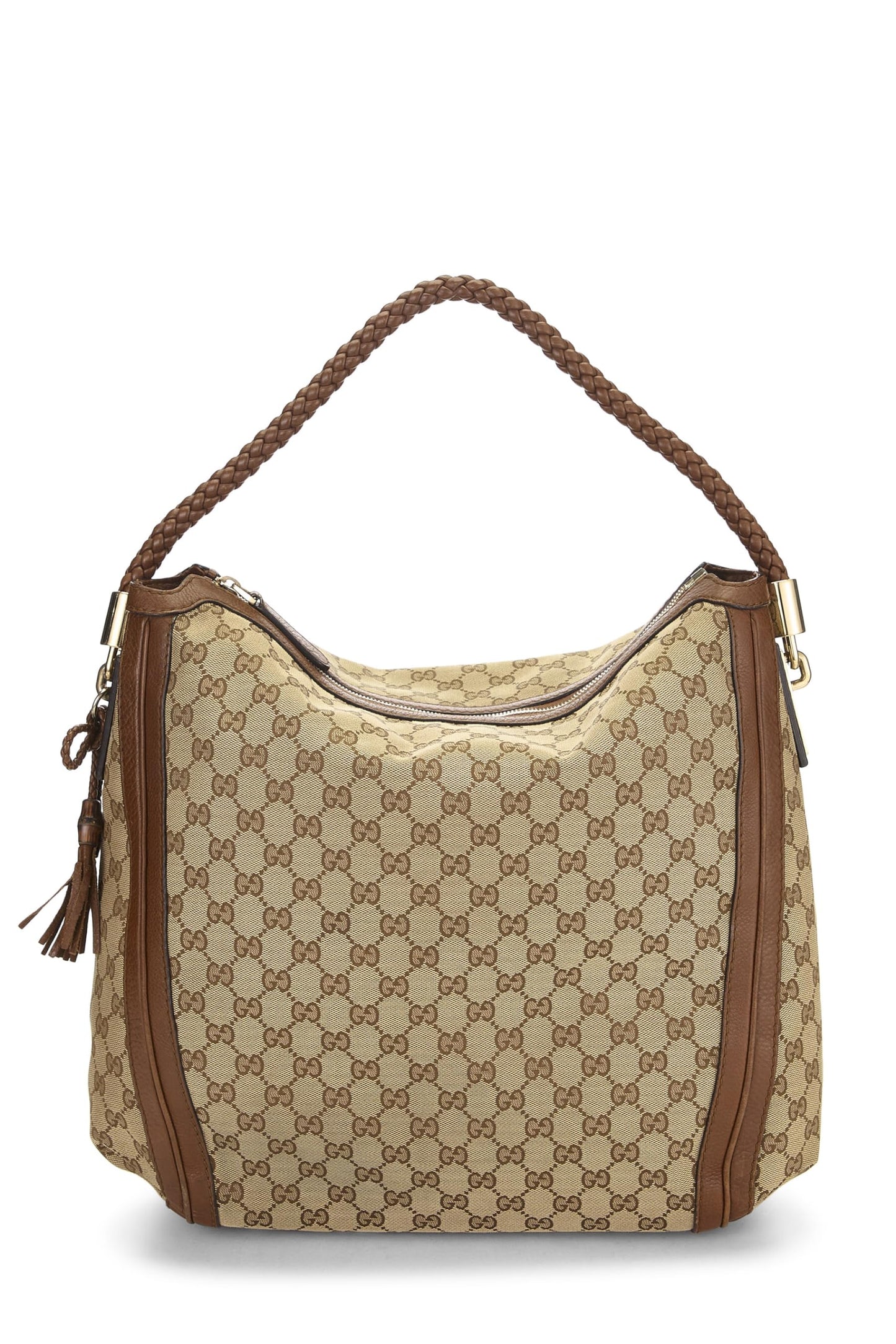 Gucci, Original GG Canvas Bella Hobo, Brown