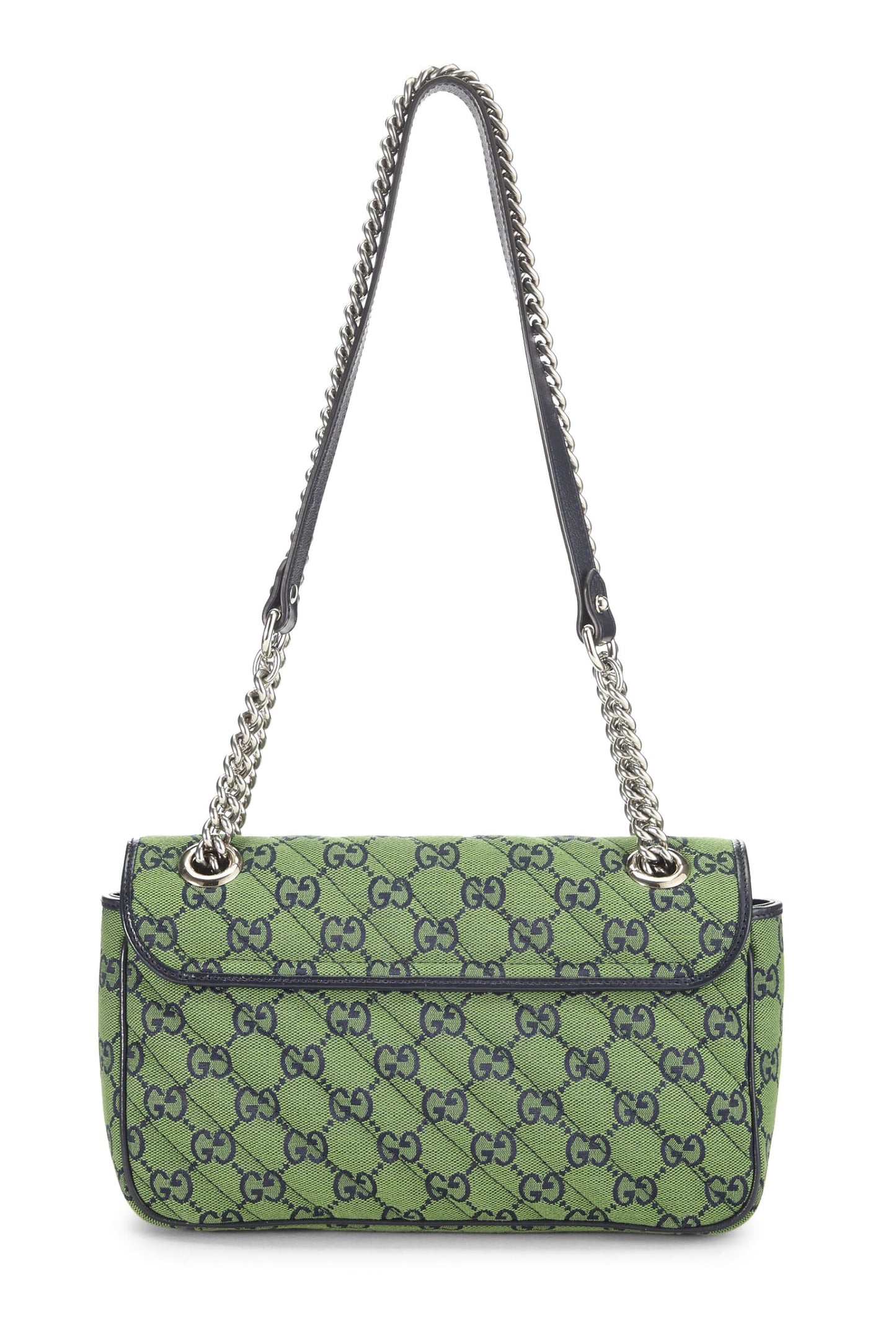 Gucci, Green Original GG Canvas Marmont Shoulder Bag Small, Green