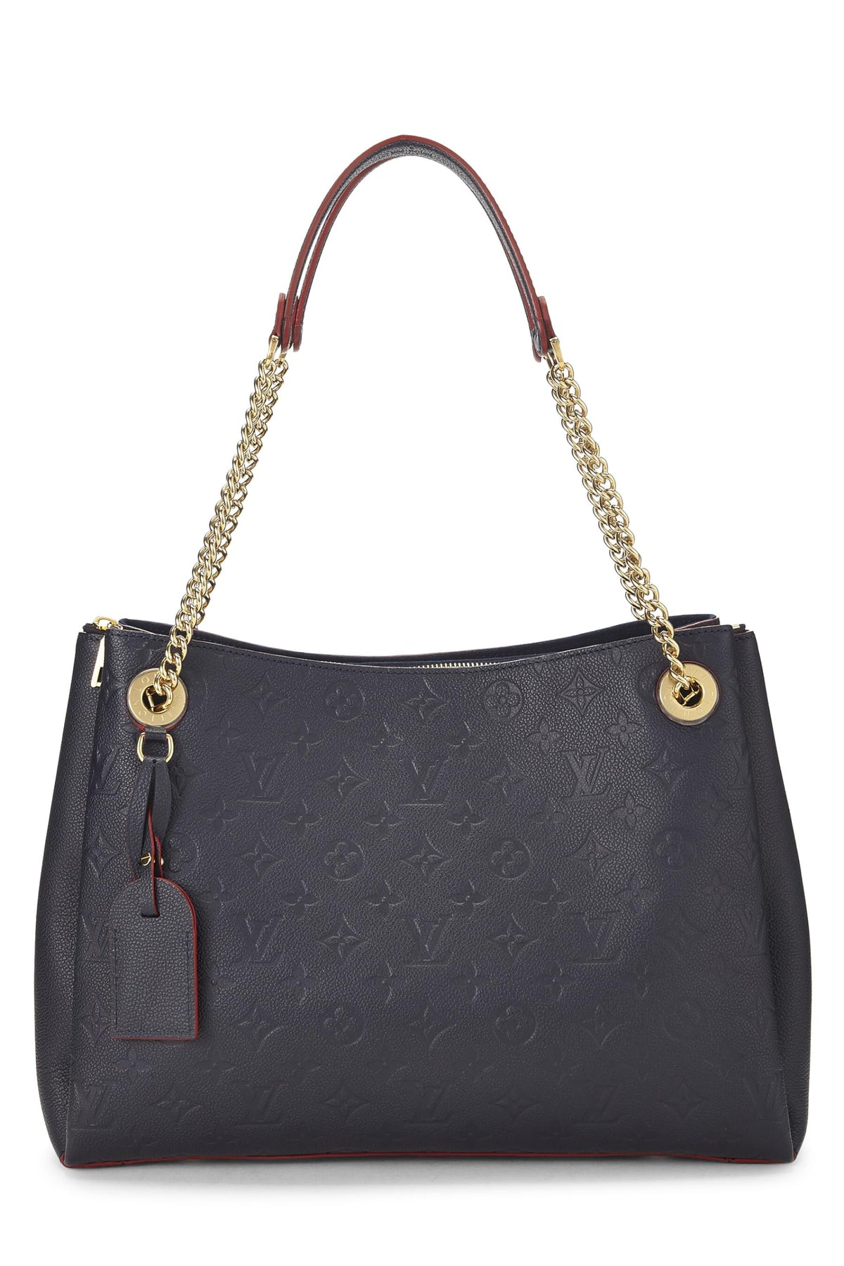 Louis Vuitton,  Blue Infini Monogram Empreinte Surene MM, Navy