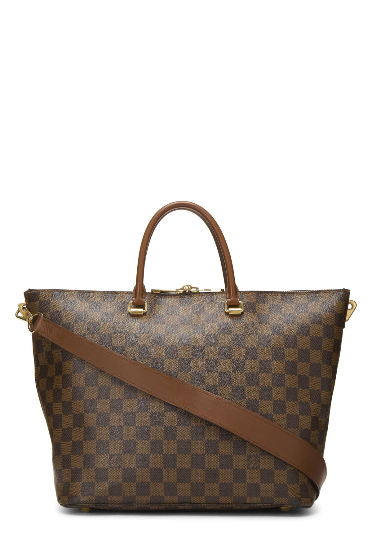 Louis Vuitton,  Damier Ebene Belmont, Brown