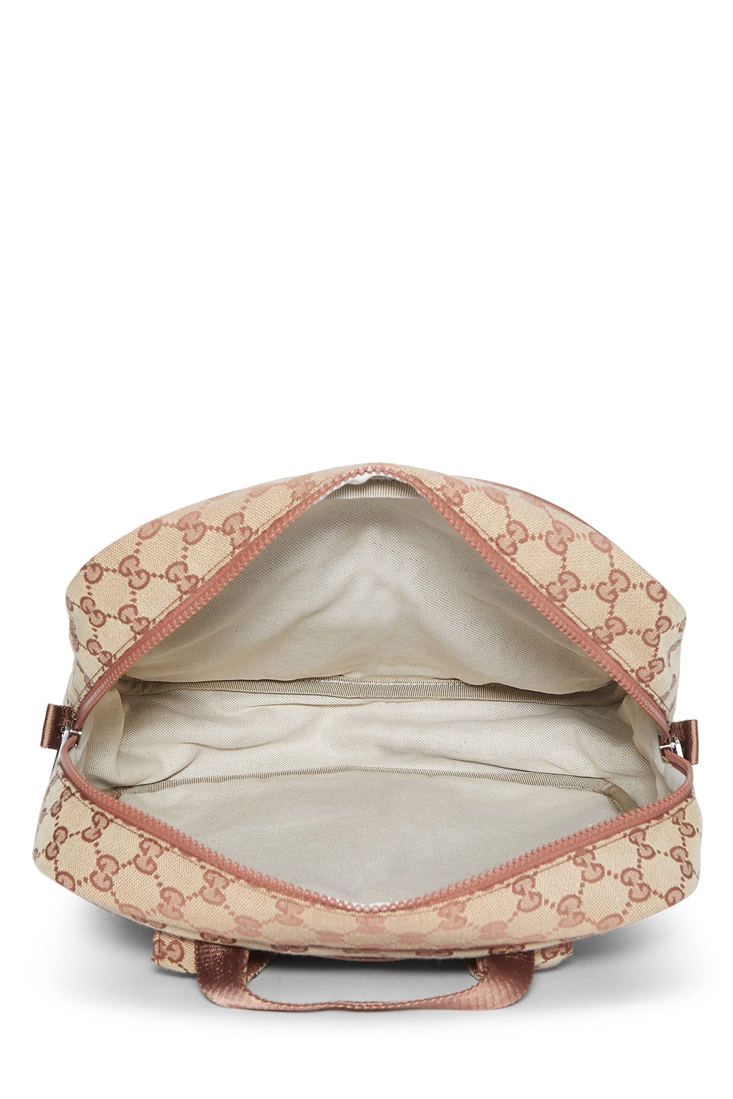 Gucci, Orange GG Canvas New York Yankees Backpack, Pink