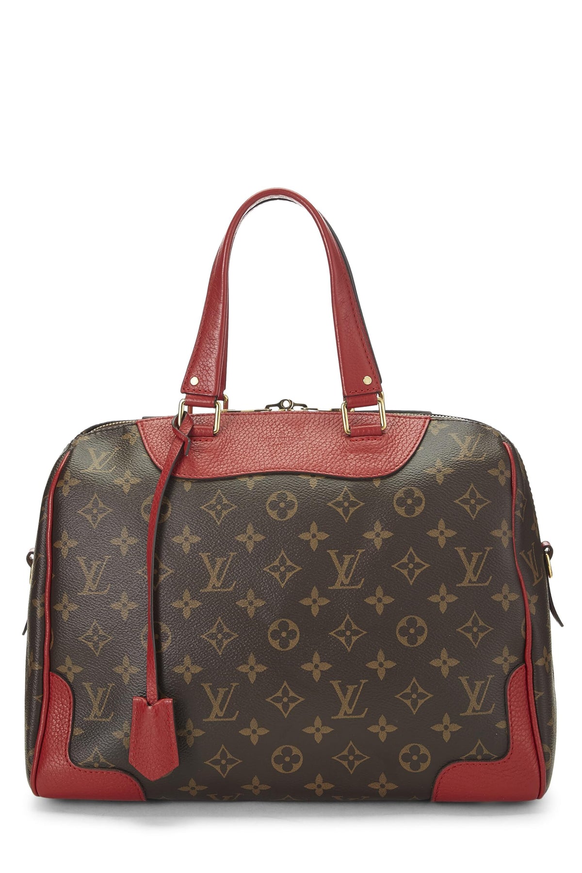 Louis Vuitton,  Red Monogram Canvas Retiro NM, Red