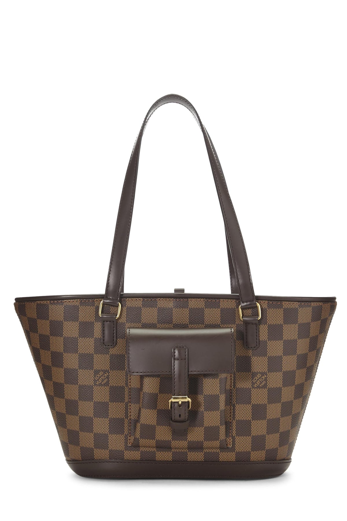 Louis Vuitton,  Damier Ebene Manosque PM, Brown
