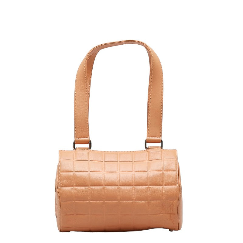 Chanel Chocolate Bar Cocomark Handbags Mini Boston Bag Pink   CHANEL