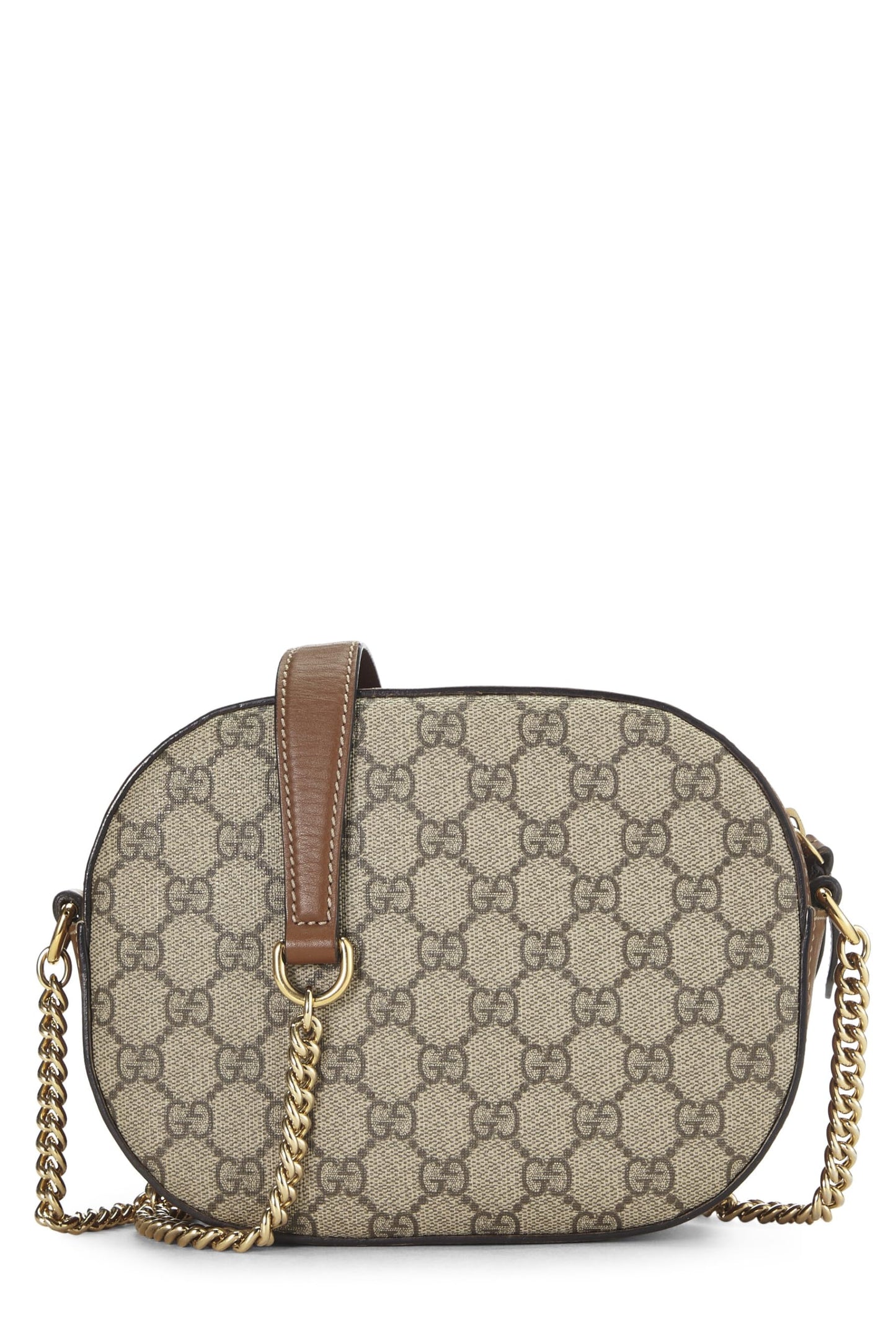 Gucci, Original GG Supreme Canvas Floral Crossbody Bag Mini, Brown