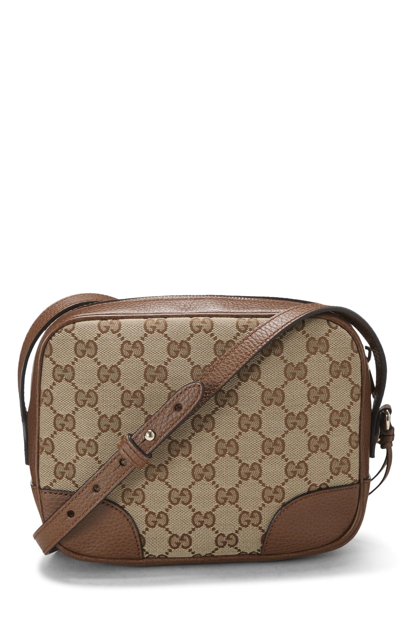 Gucci, Brown Original GG Canvas Bree Crossbody, Brown