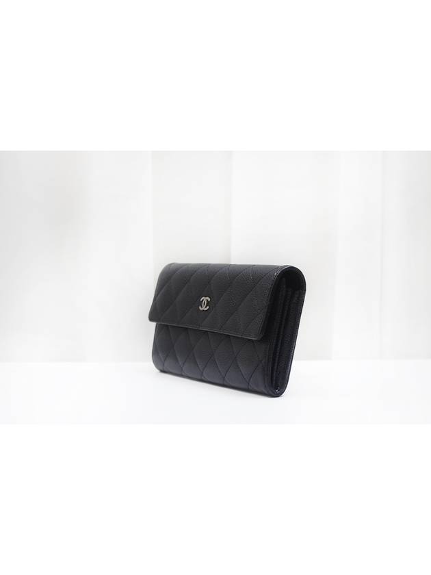 Caviar Timeless Long Wallet 21st A50096 Chanel