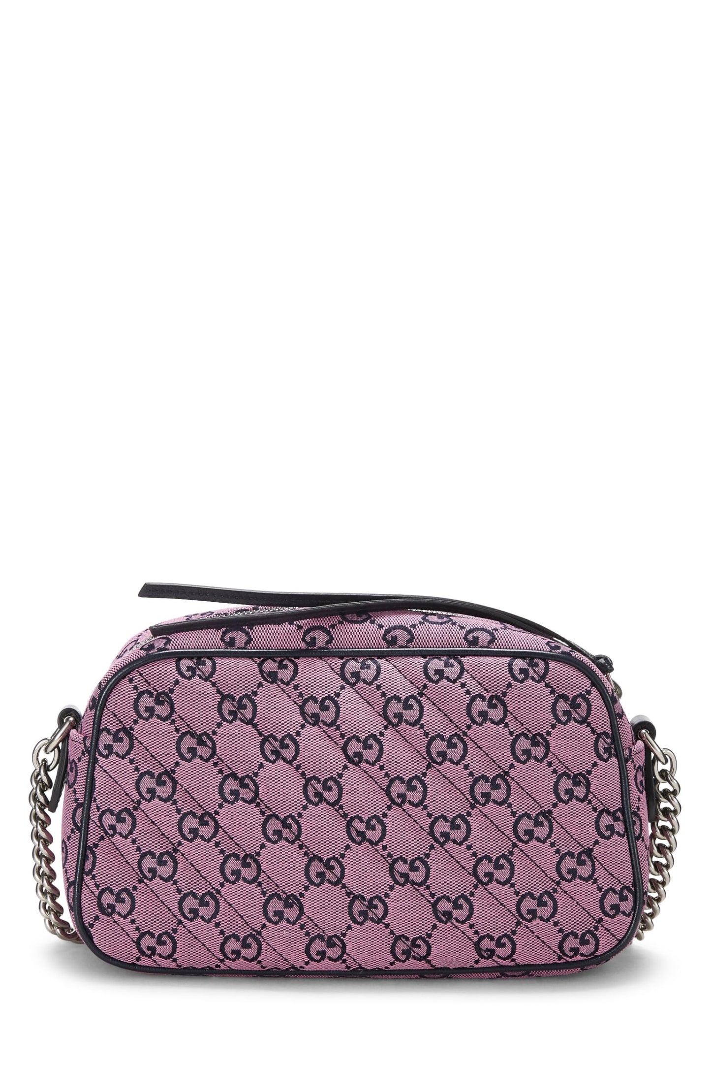 Gucci, Pink Original GG Canvas Marmont Crossbody Small, Pink