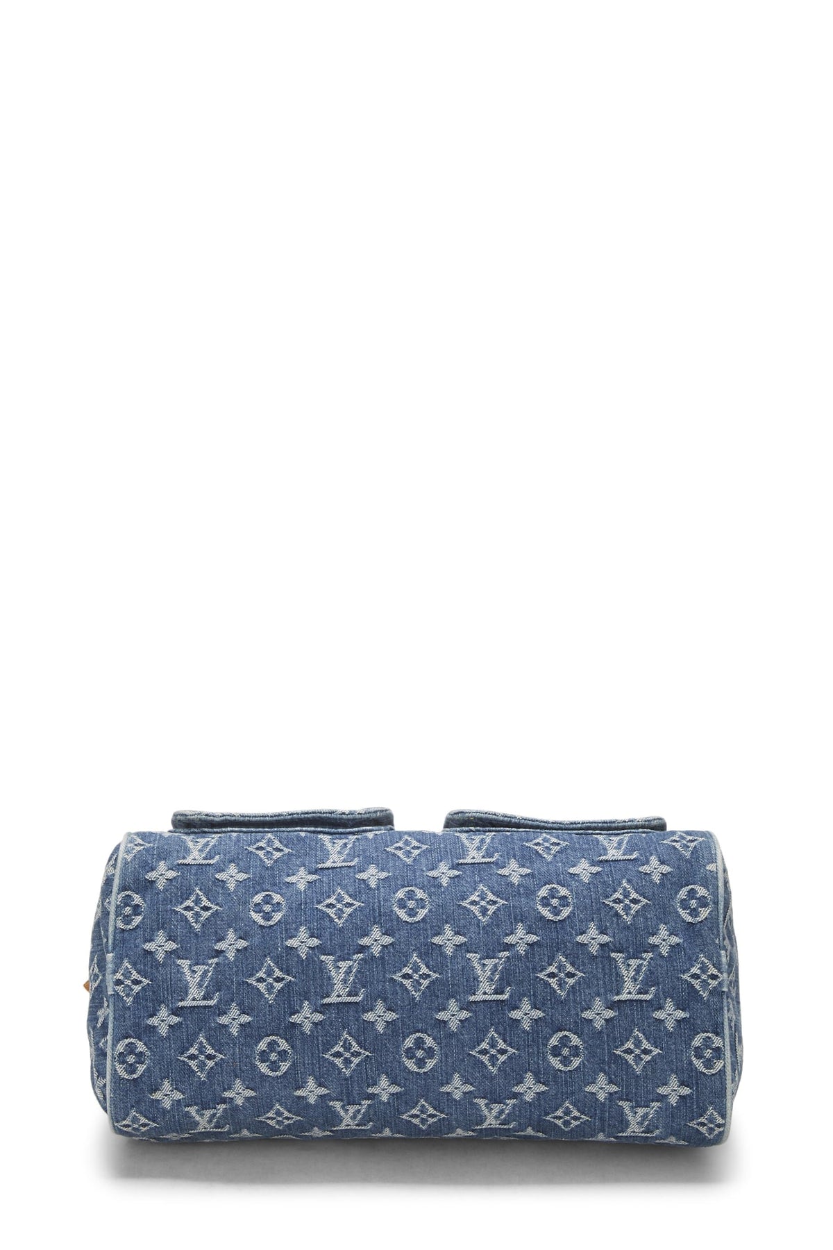 Louis Vuitton,  Blue Monogram Denim Neo Speedy, Blue
