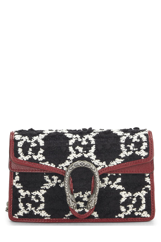 Gucci, Multicolor Tweed Dionysus Crossbody Super Mini, Multi