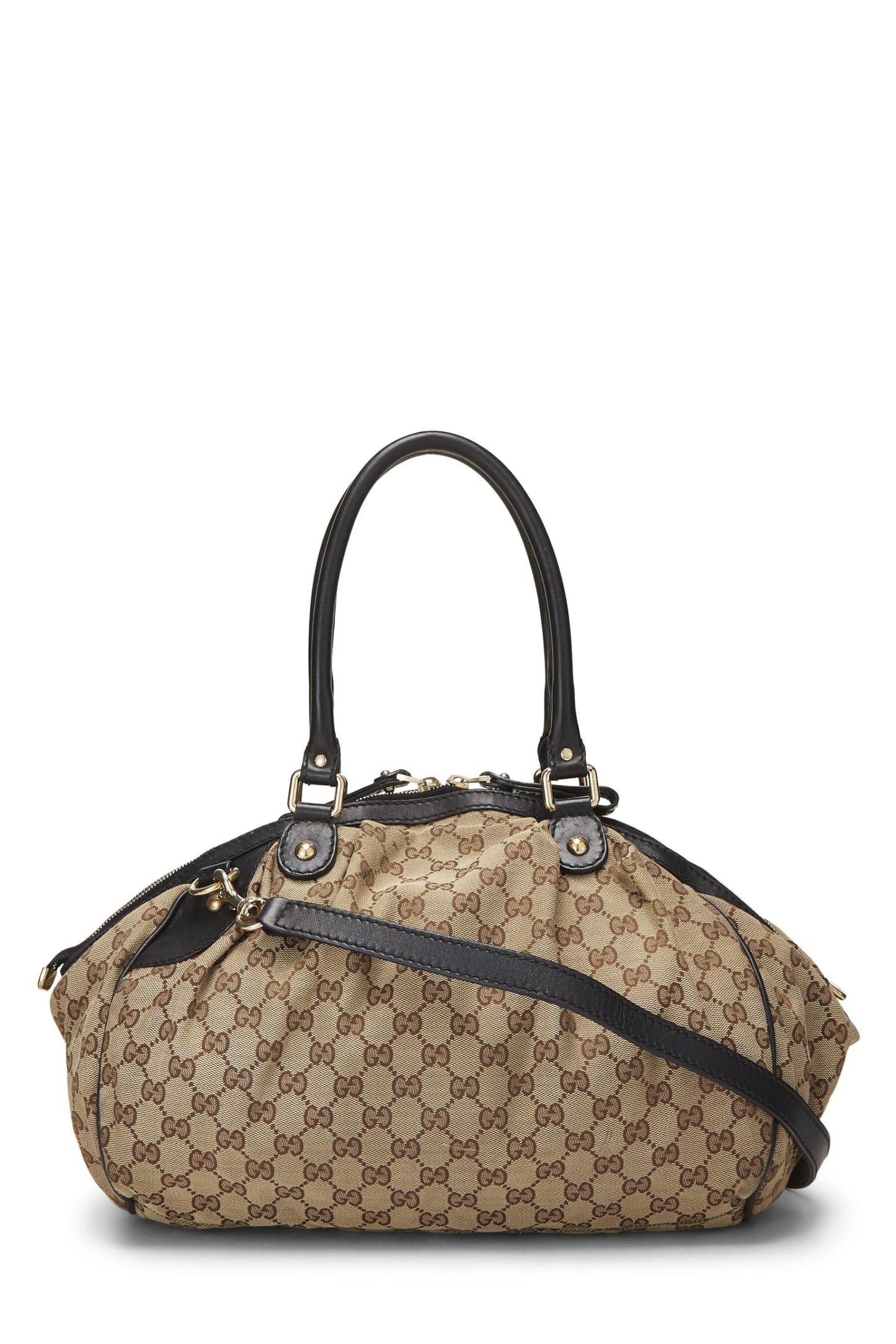 Gucci, Black Original GG Canvas Sukey Boston, Black