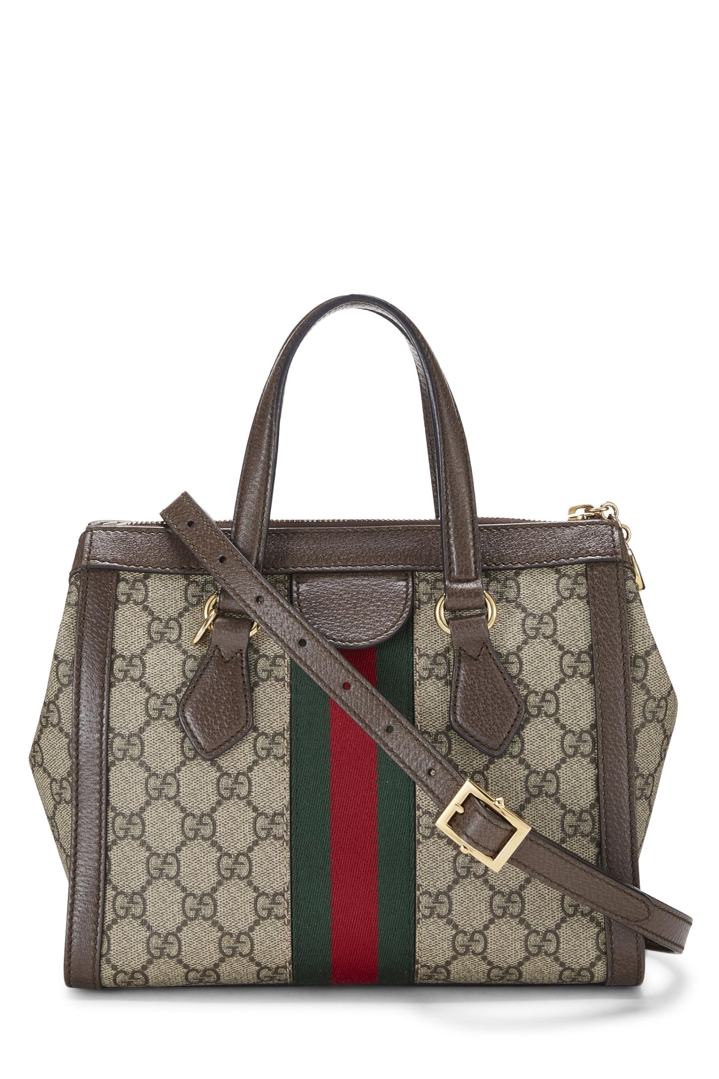 Gucci, Original GG Supreme Canvas Ophidia Tote Small, Brown