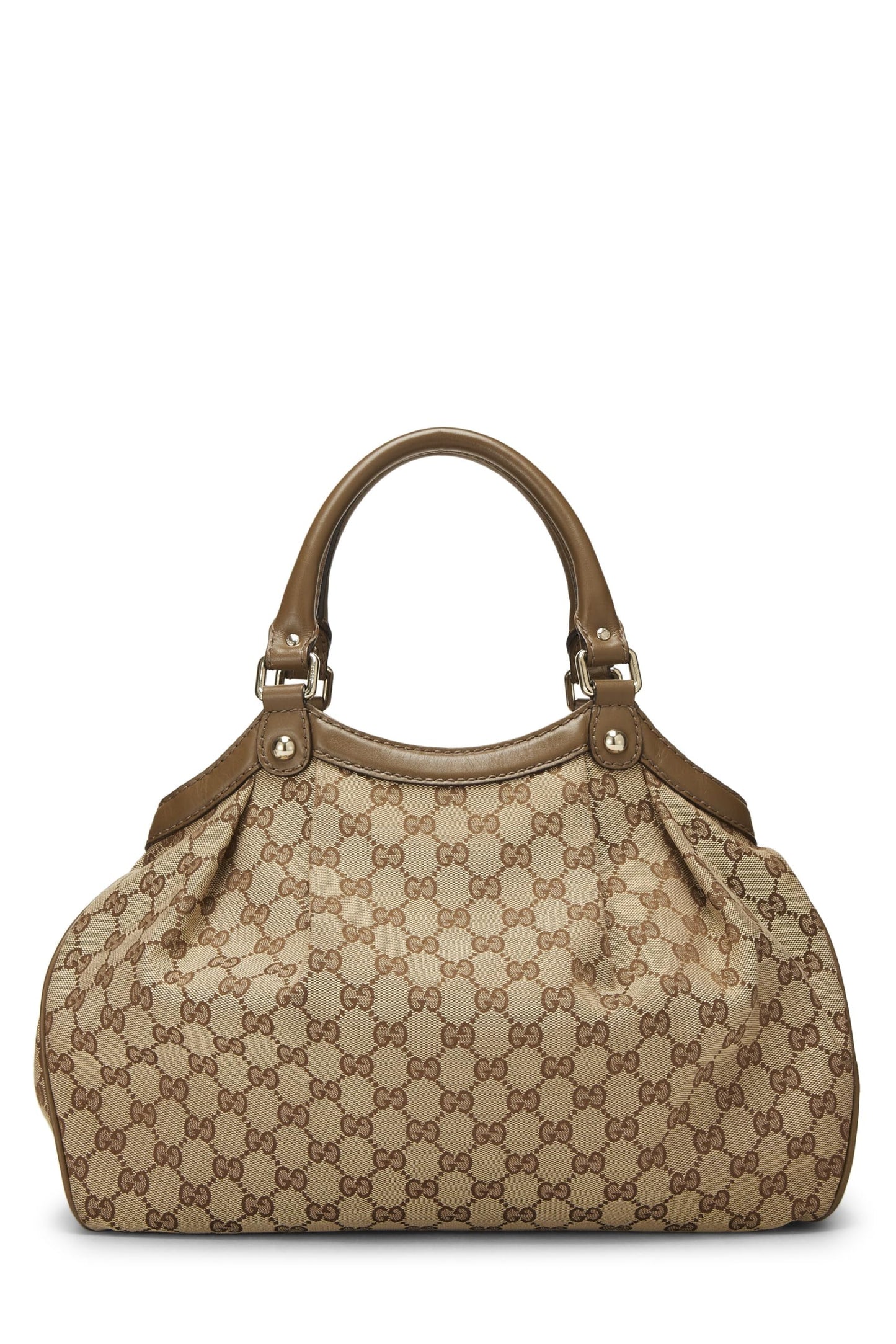 Gucci, Original GG Canvas Sukey Tote, Green
