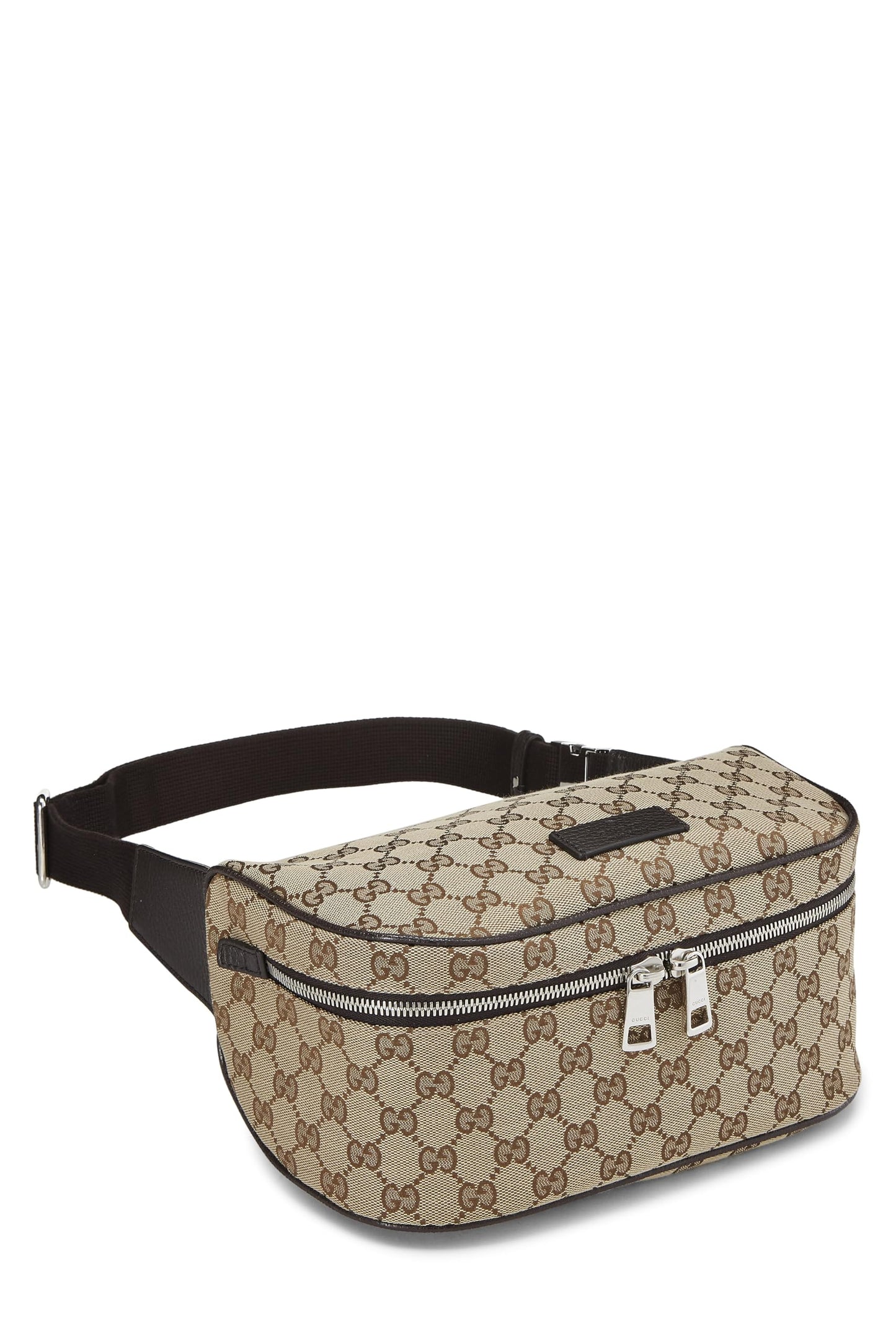 Gucci, Original GG Canvas Waist Pouch, Brown