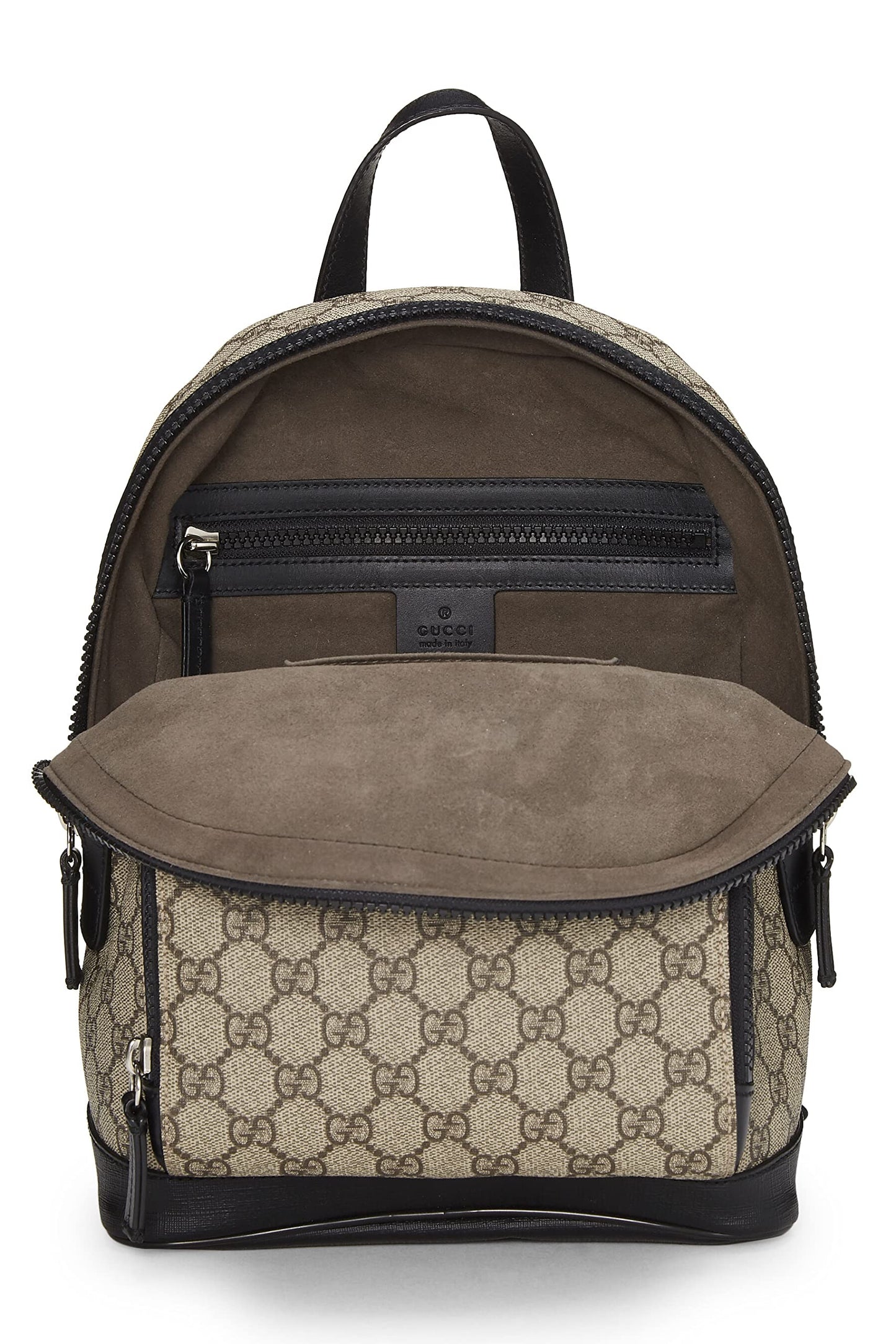 Gucci, Original GG Supreme Canvas Eden Backpack Small, Black