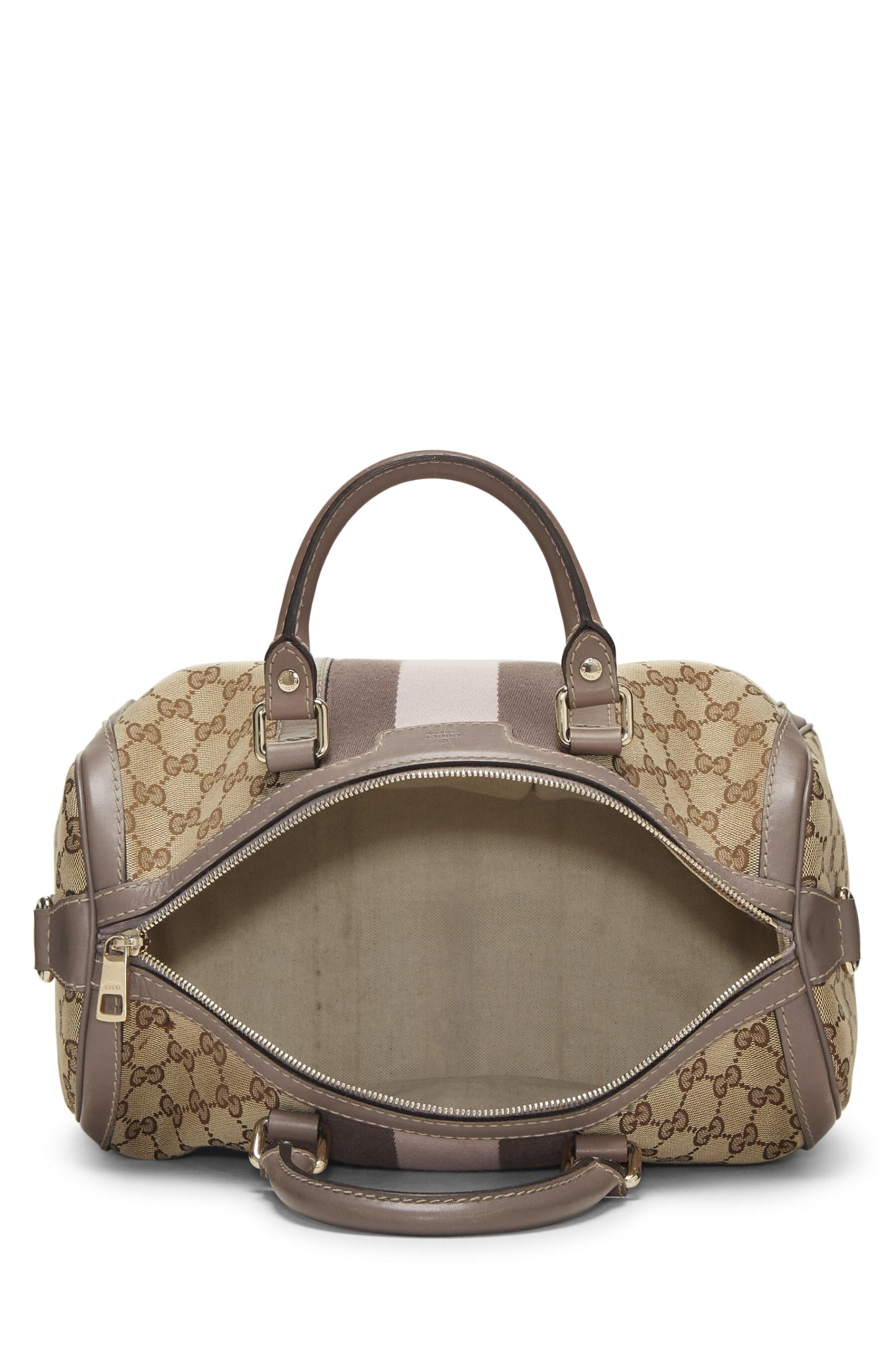 Gucci, Pink Original GG Canvas Boston Handbag, Pink