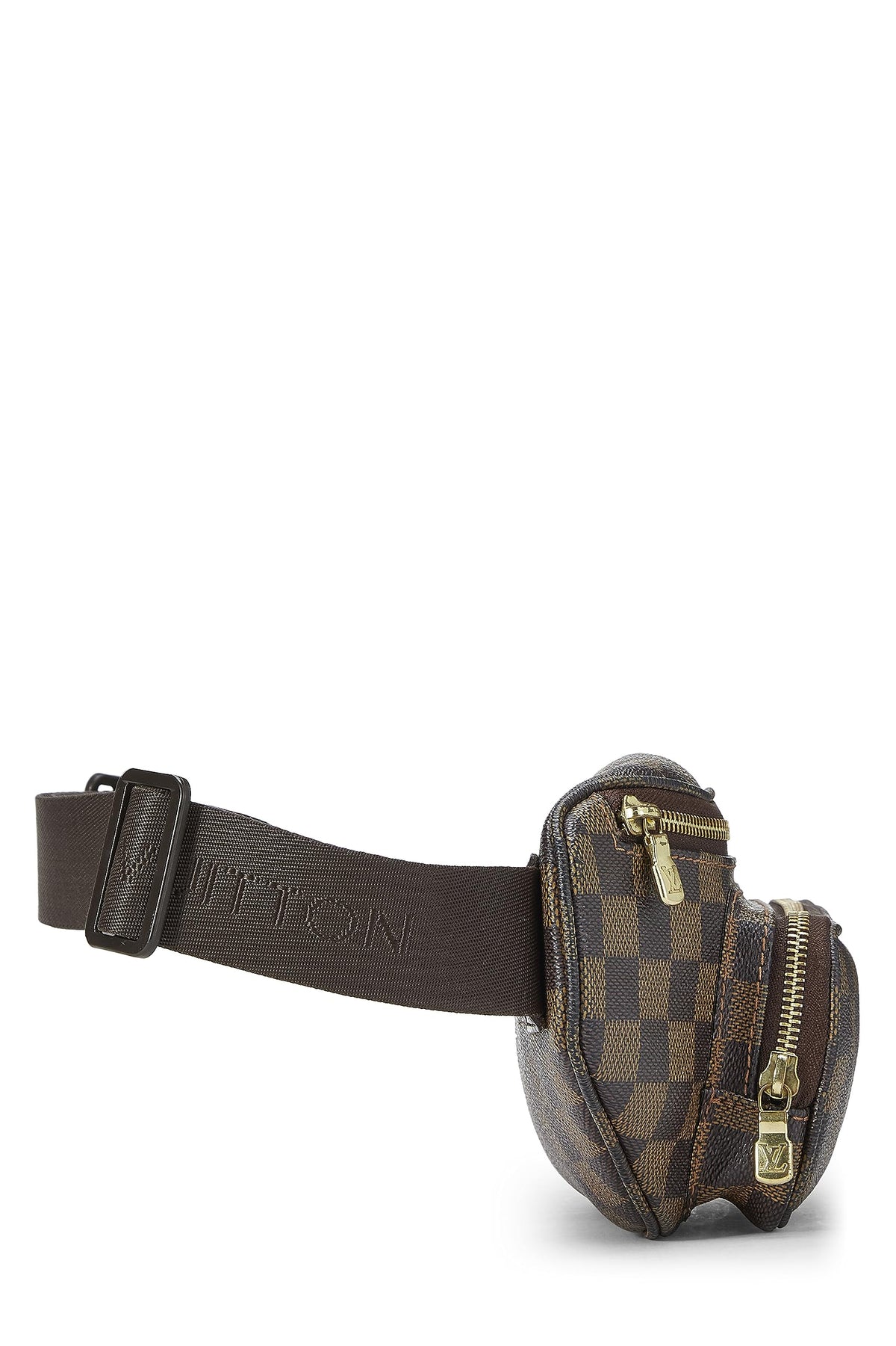 Louis Vuitton,  Damier Ebene Bum Bag Melville, Brown