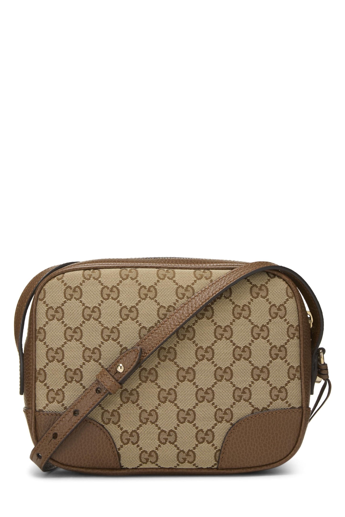 Gucci, Brown Original GG Canvas Bree Crossbody, Brown