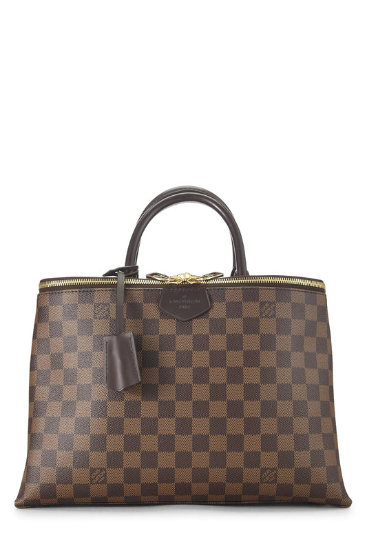 Louis Vuitton,  Damier Ebene Brompton Tote, Brown