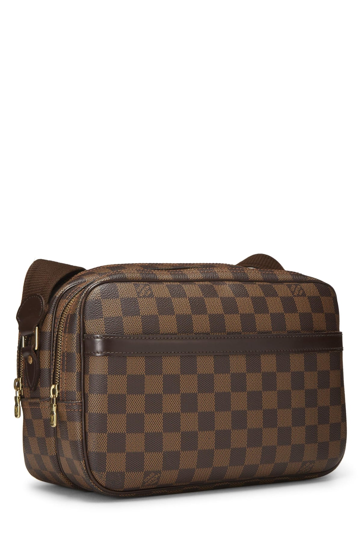 Louis Vuitton,  Damier Ebene Reporter PM, Brown