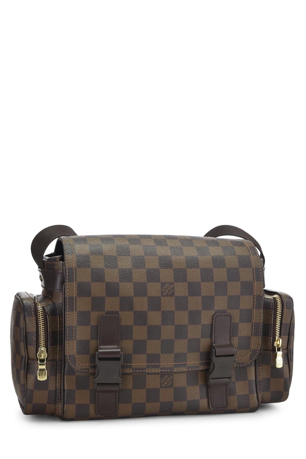 Louis Vuitton,  Damier Ebene Melville Messenger, Brown