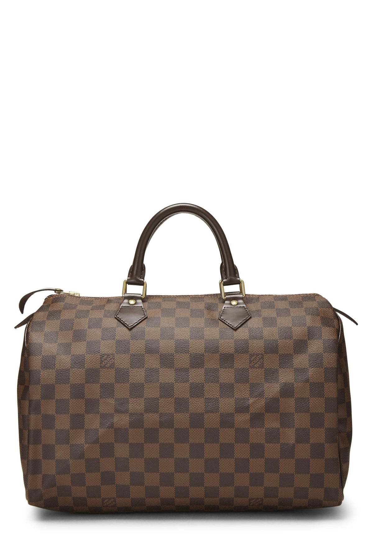 Louis Vuitton,  Damier Ebene Speedy 35, Brown