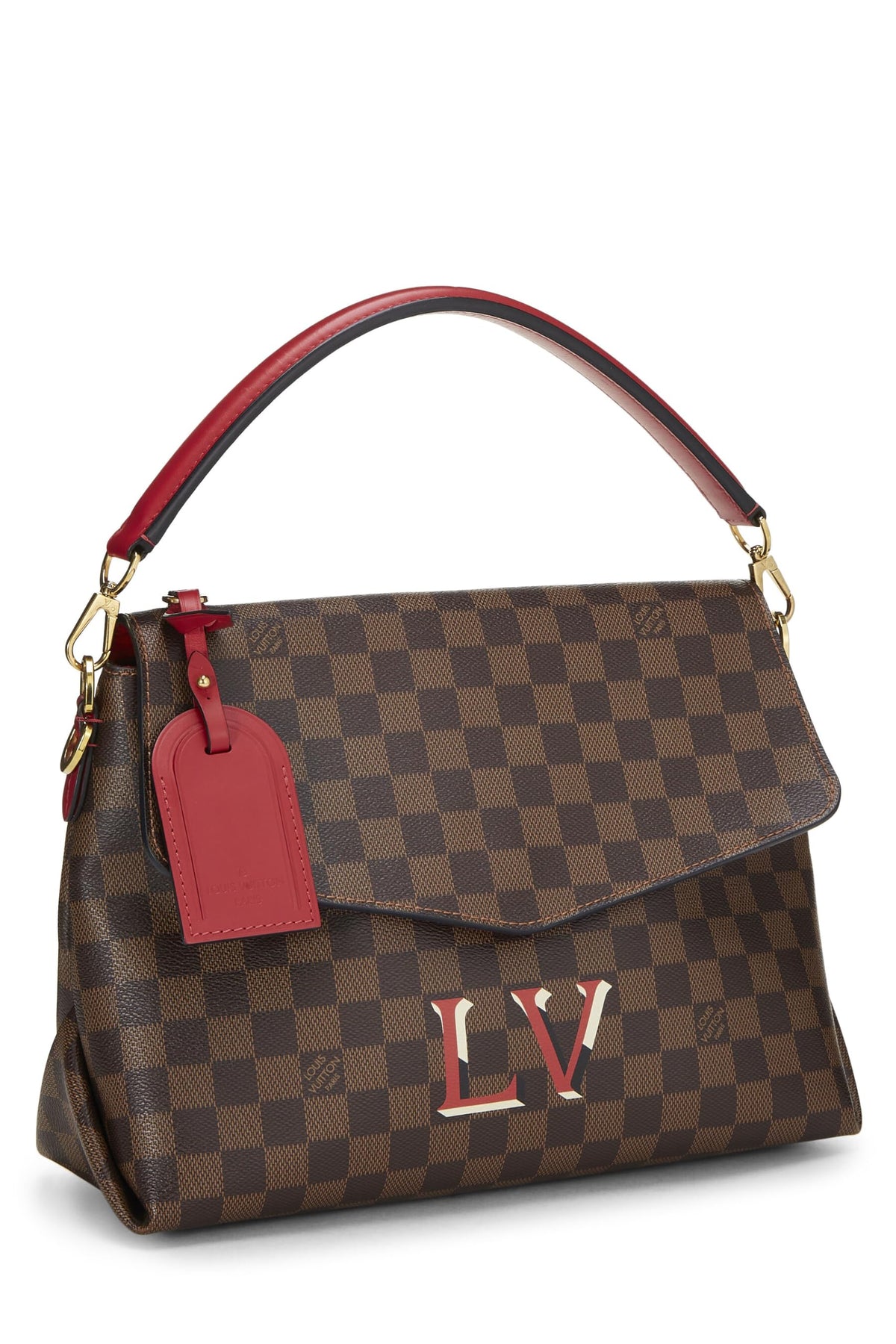 Louis Vuitton,  Monogram Canvas Messenger Beaubourg MM, Red