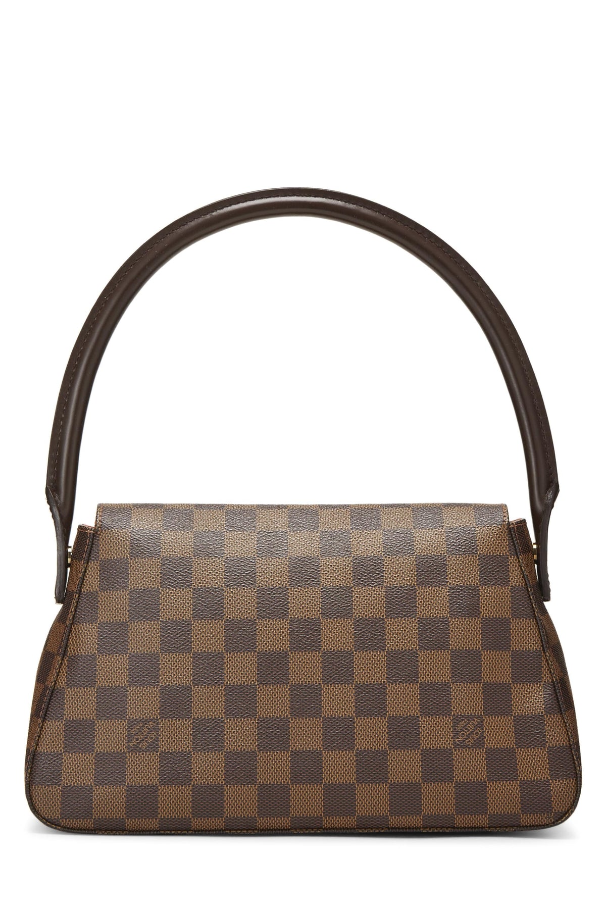 Louis Vuitton,  Damier Ebene Canvas Looping PM, Brown