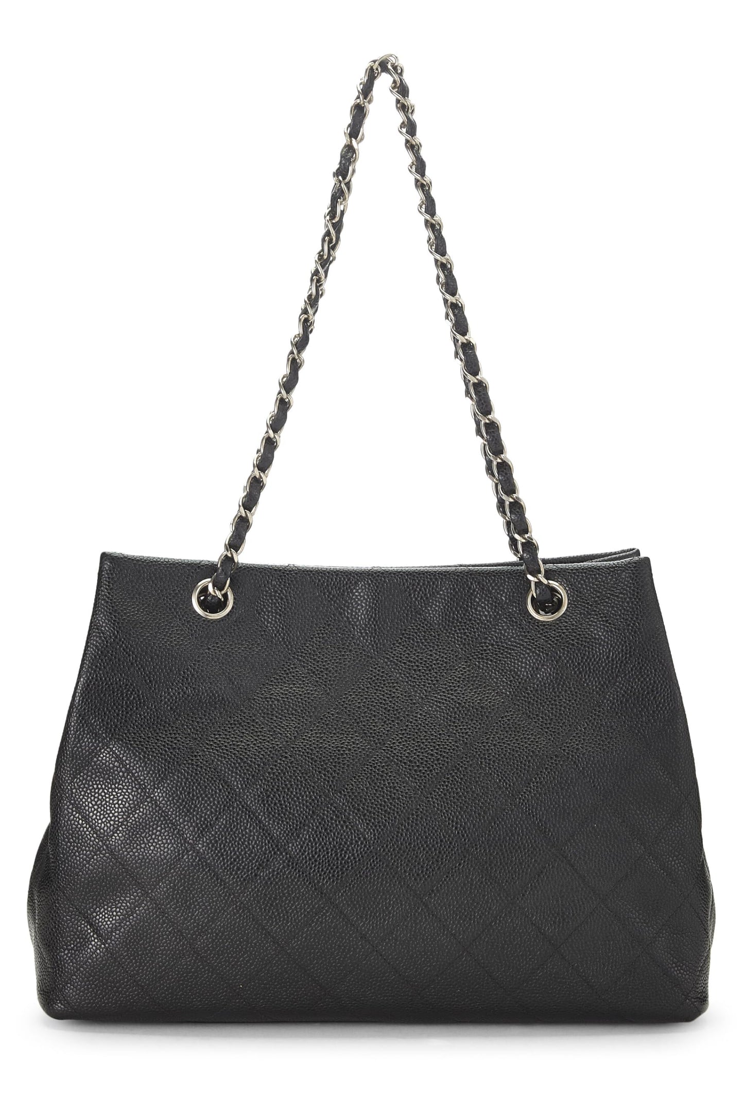 Chanel,  Black Caviar Tote Small, Black