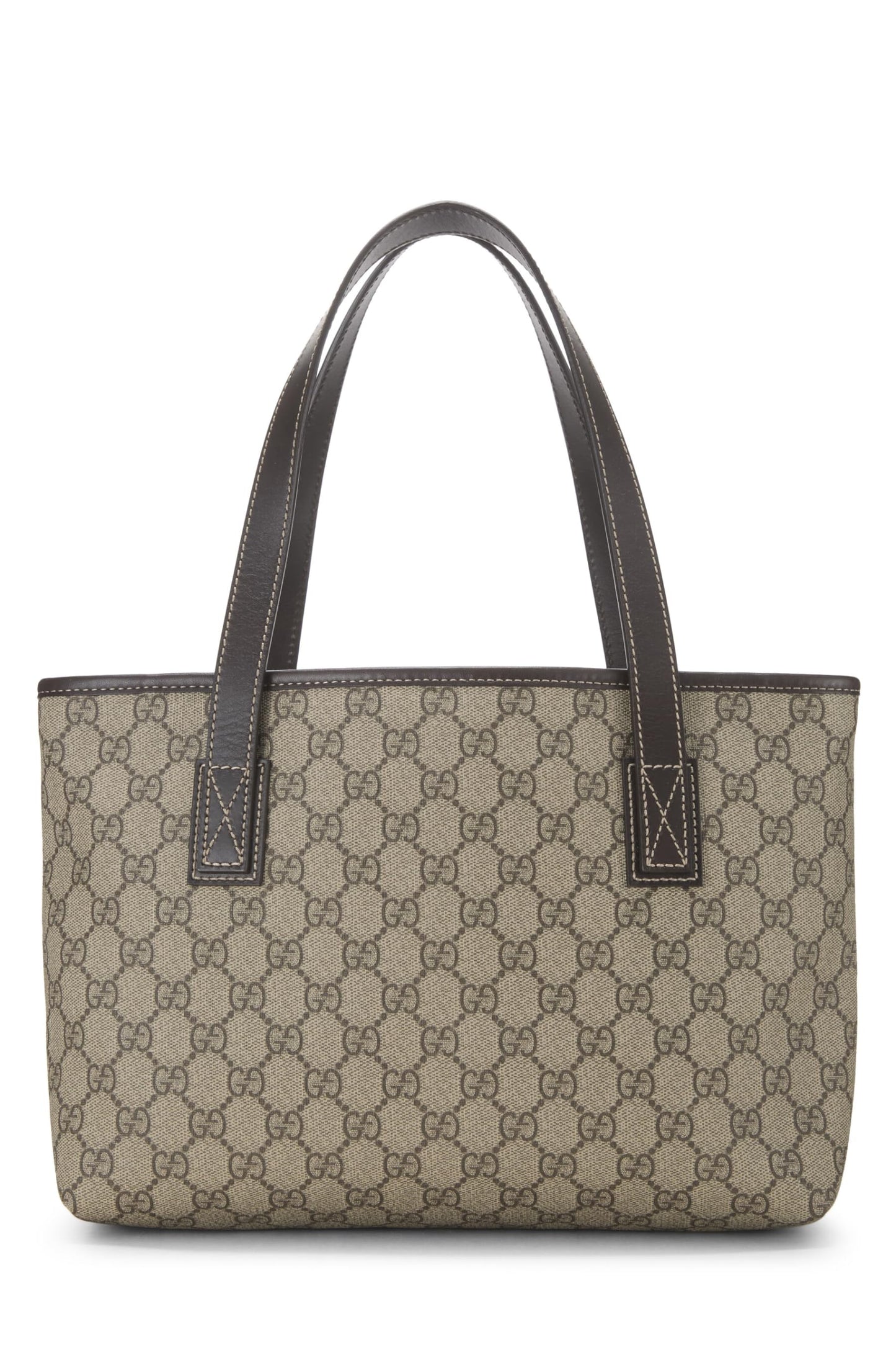 Gucci, Original GG Supreme Canvas Tote Small, Brown