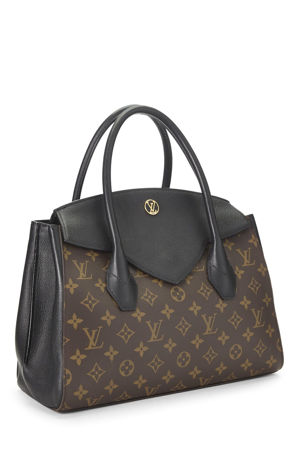 Louis Vuitton,  Black Monogram Canvas Florine, Black