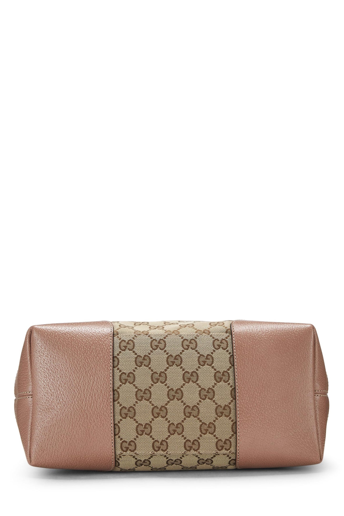 Gucci, Pink Original GG Canvas Bree Top Handle Bag, Pink