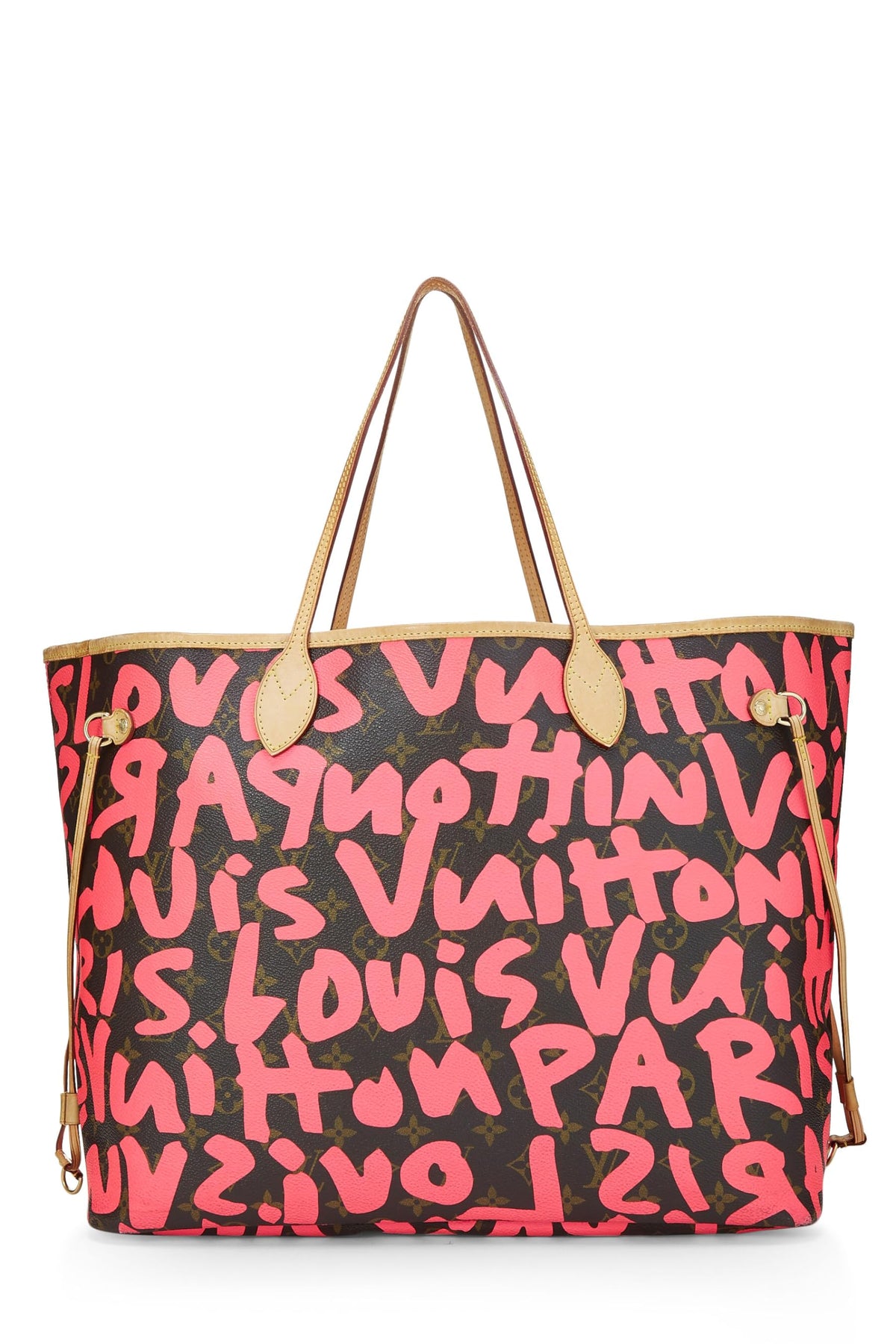 Louis Vuitton,  Stephen Sprouse x Louis Vuitton Pink Graffiti Neverfull GM, Pink