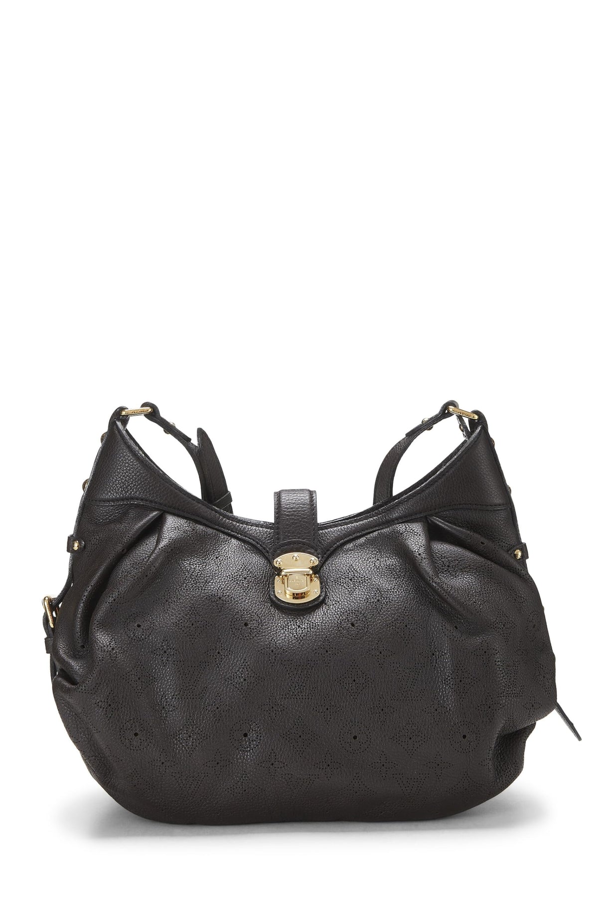 Louis Vuitton,  Brown Monogram Mahina Leather XS, Brown