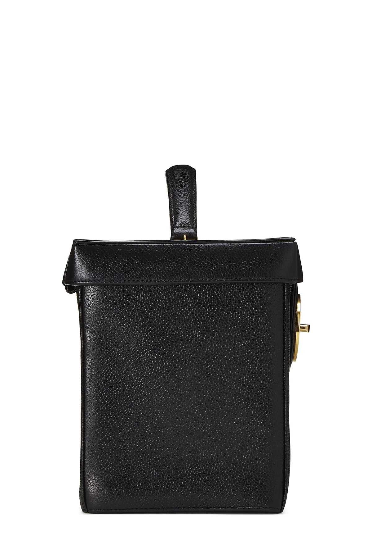 Chanel,  Black Caviar Vanity Large, Black