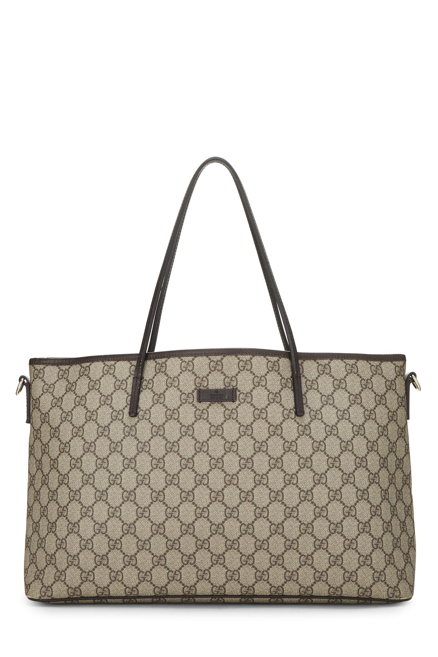 Gucci, Original GG Supreme Canvas Zip Tote, Brown