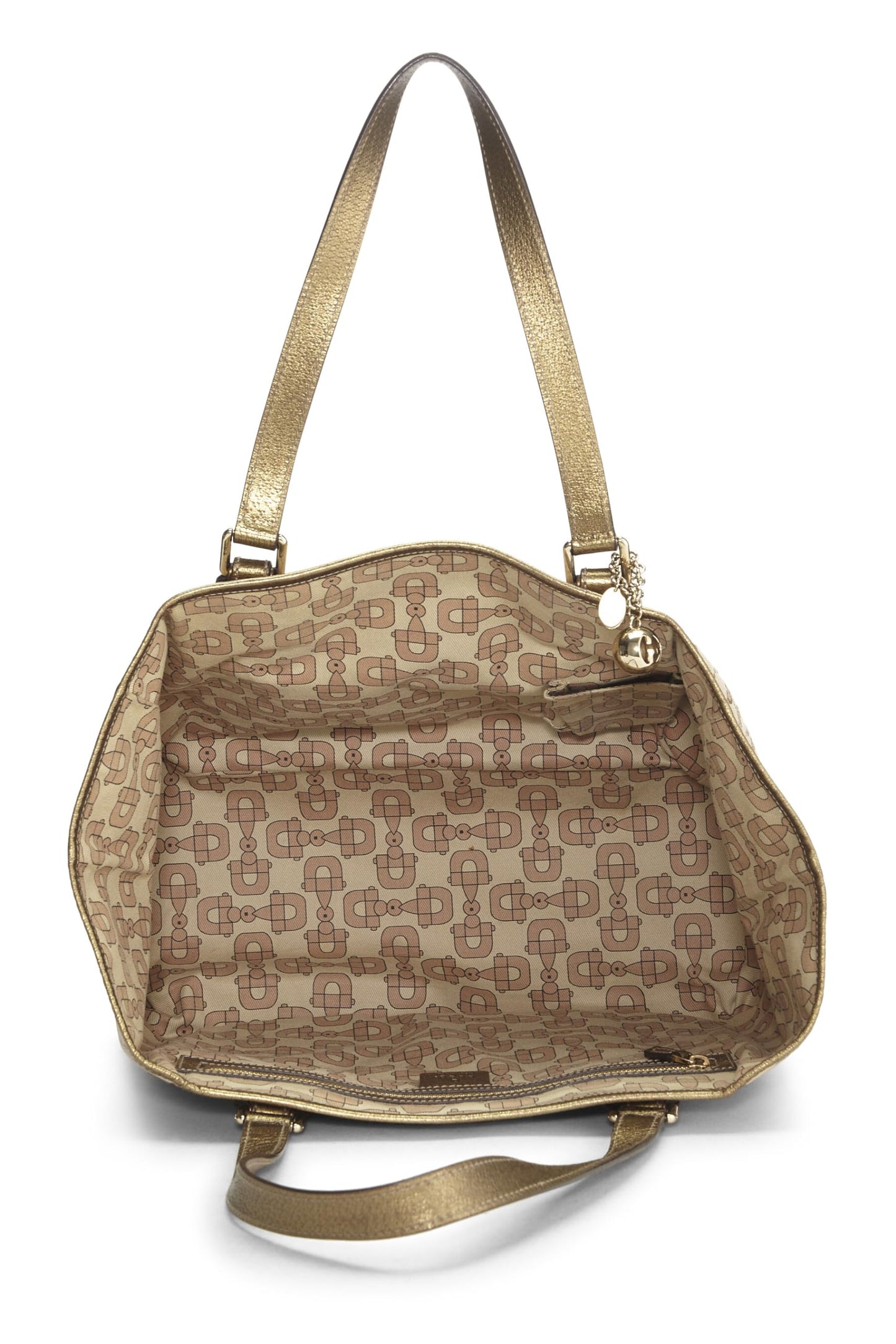 Gucci, Gold Original GG Canvas Jolicoeur Tote, Gold